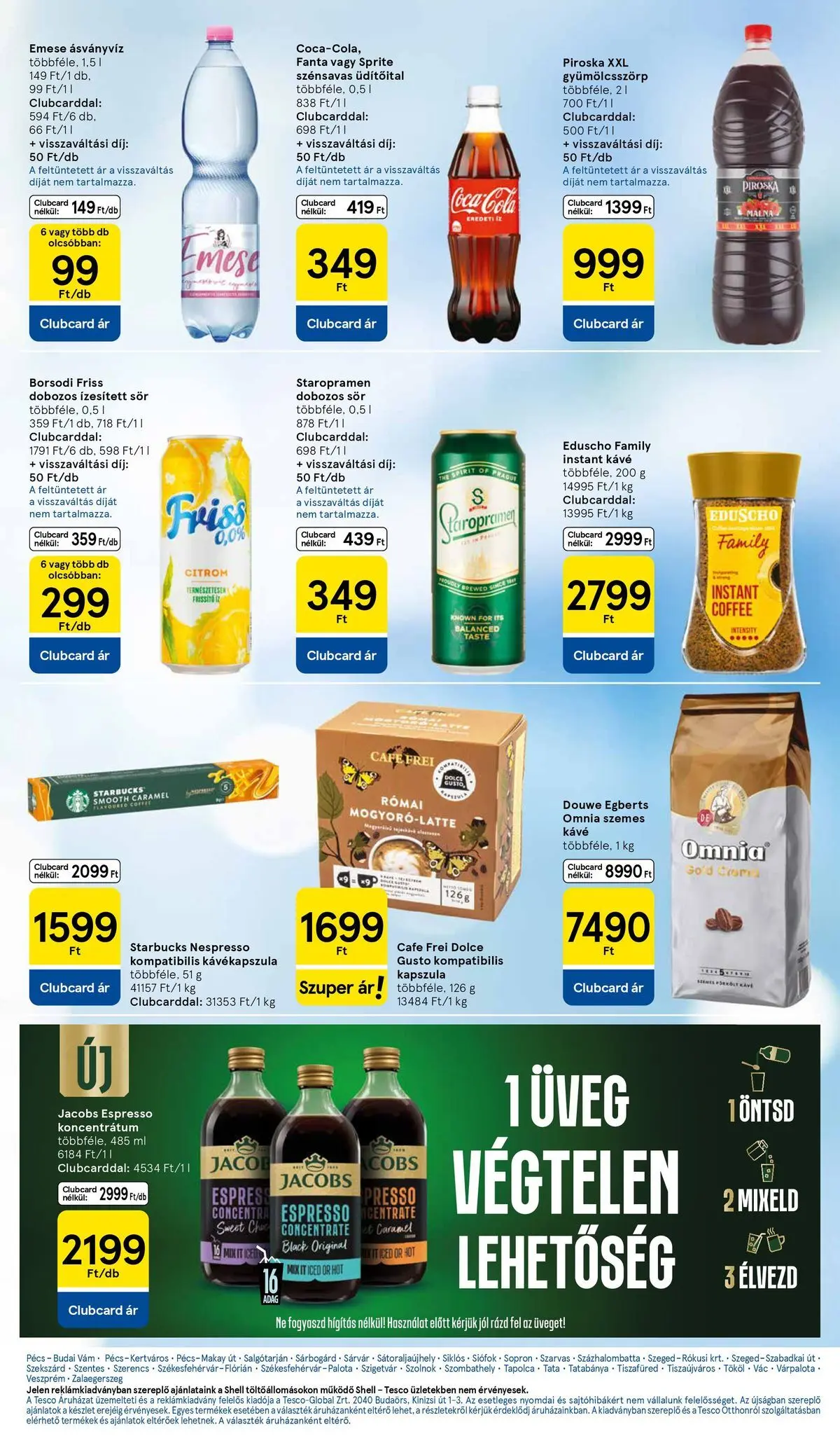 Tesco akciós újság - 2026.07.09.-tól - online | Oldal: 21 | Termékek: Málna, Coca Cola, Cola, Sör