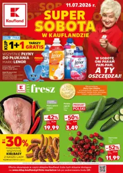 Pogląd oferty "Kaufland gazetka - Super Sobota" - ważna od 11.07.2026