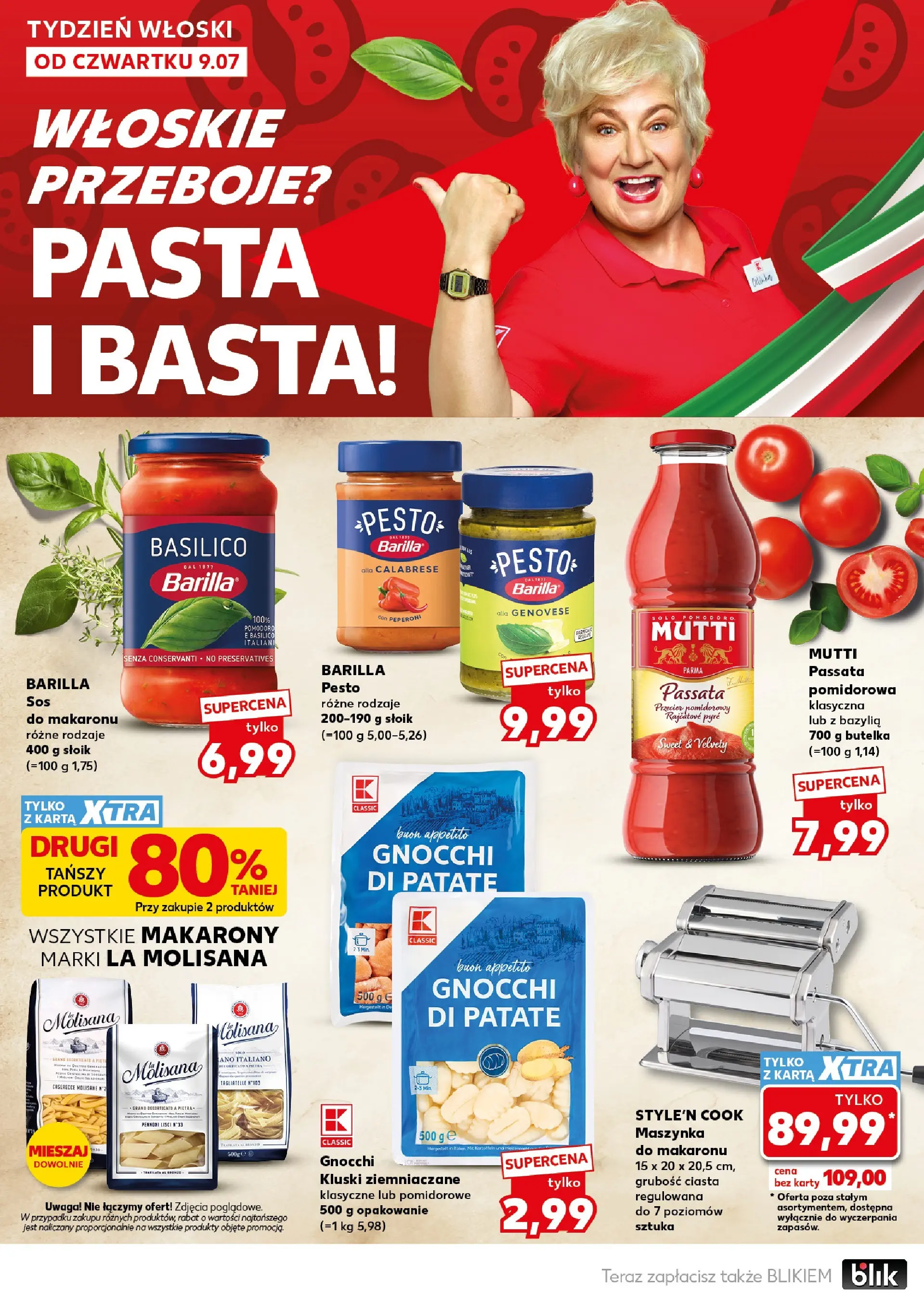 Kaufland gazetka - Super Sobota od 11.07.2026 - od jutra PDF | Strona: 16 | Produkty: Przecier pomidorowy, Pesto, Tagliatelle, Sos do makaronu