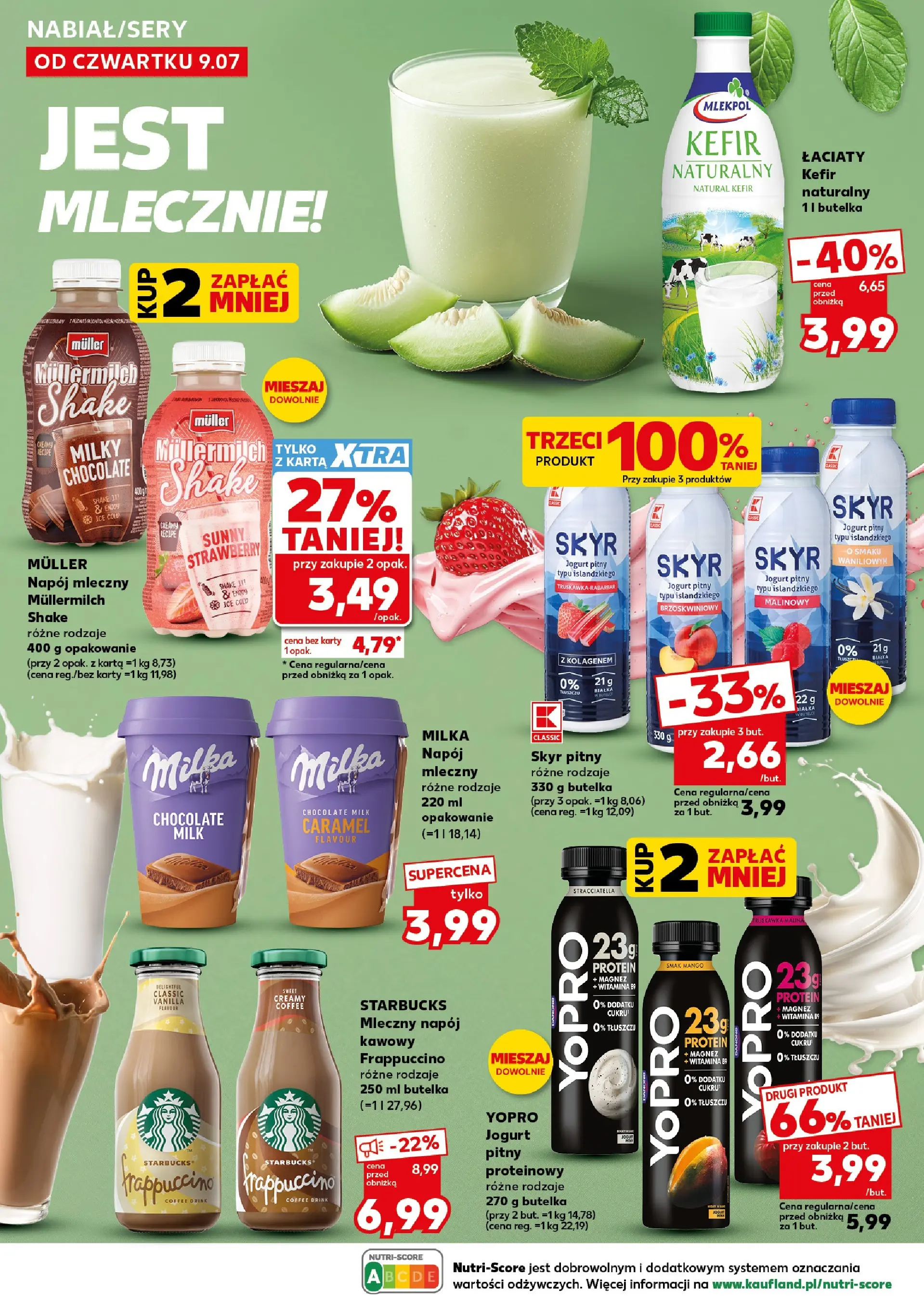 Kaufland gazetka - Super Sobota od 11.07.2026 - od jutra PDF | Strona: 26 | Produkty: Karta, Jogurt pitny proteinowy, Jogurt, Skyr