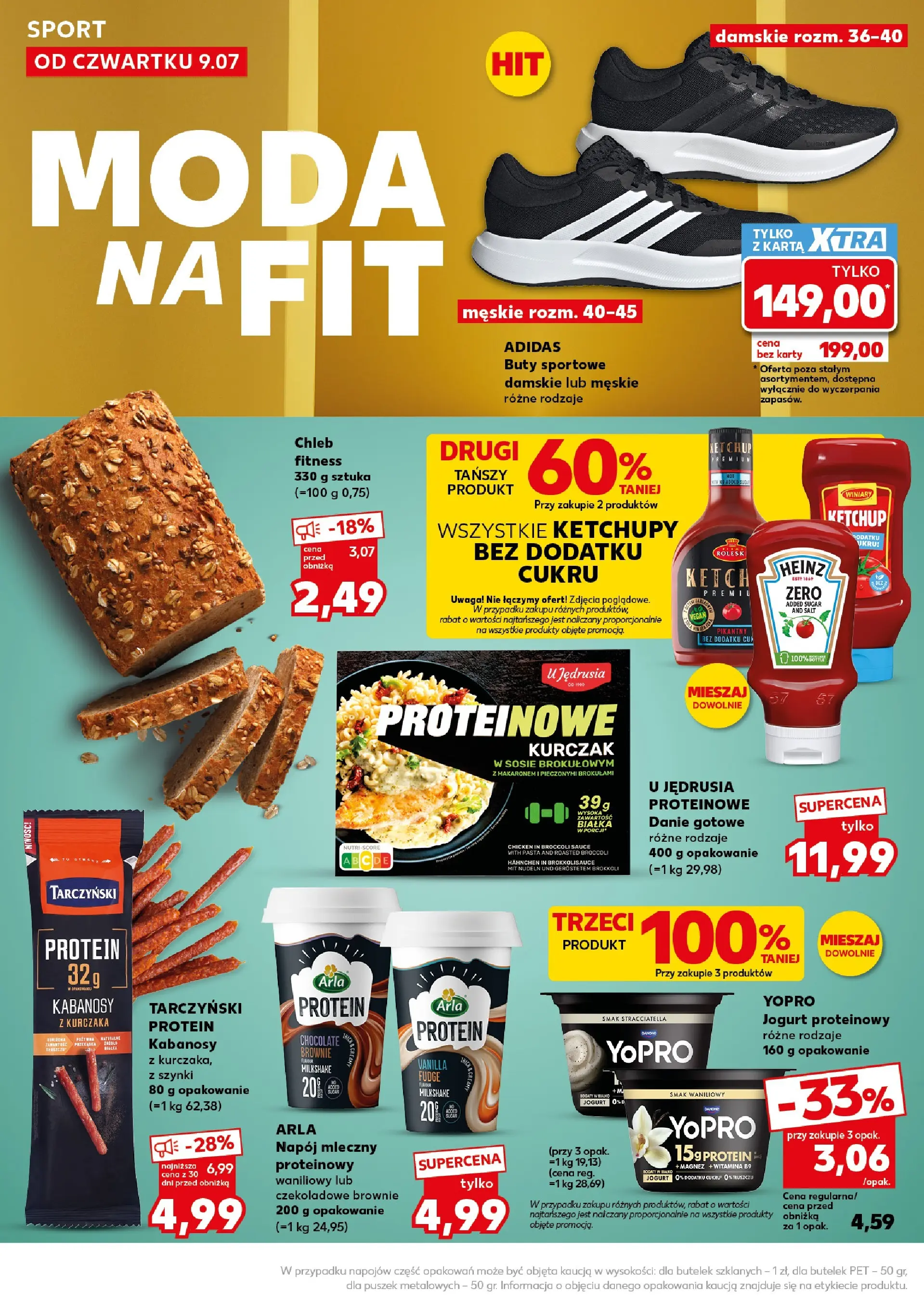 Kaufland gazetka - Super Sobota od 11.07.2026 - od jutra PDF | Strona: 30 | Produkty: Buty sportowe, Karta, Ketchup, Jogurt