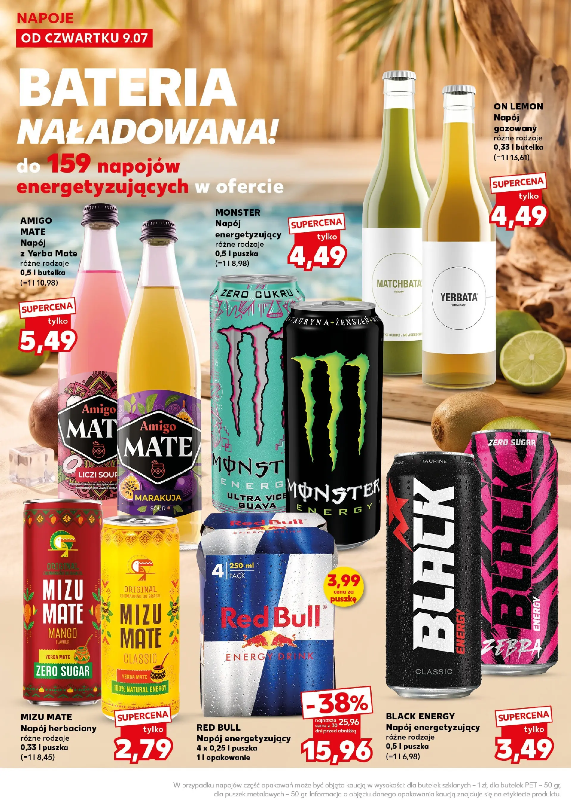 Kaufland gazetka - Super Sobota od 11.07.2026 - od jutra PDF | Strona: 32 | Produkty: Mango, Napoje, Bateria, Yerba mate