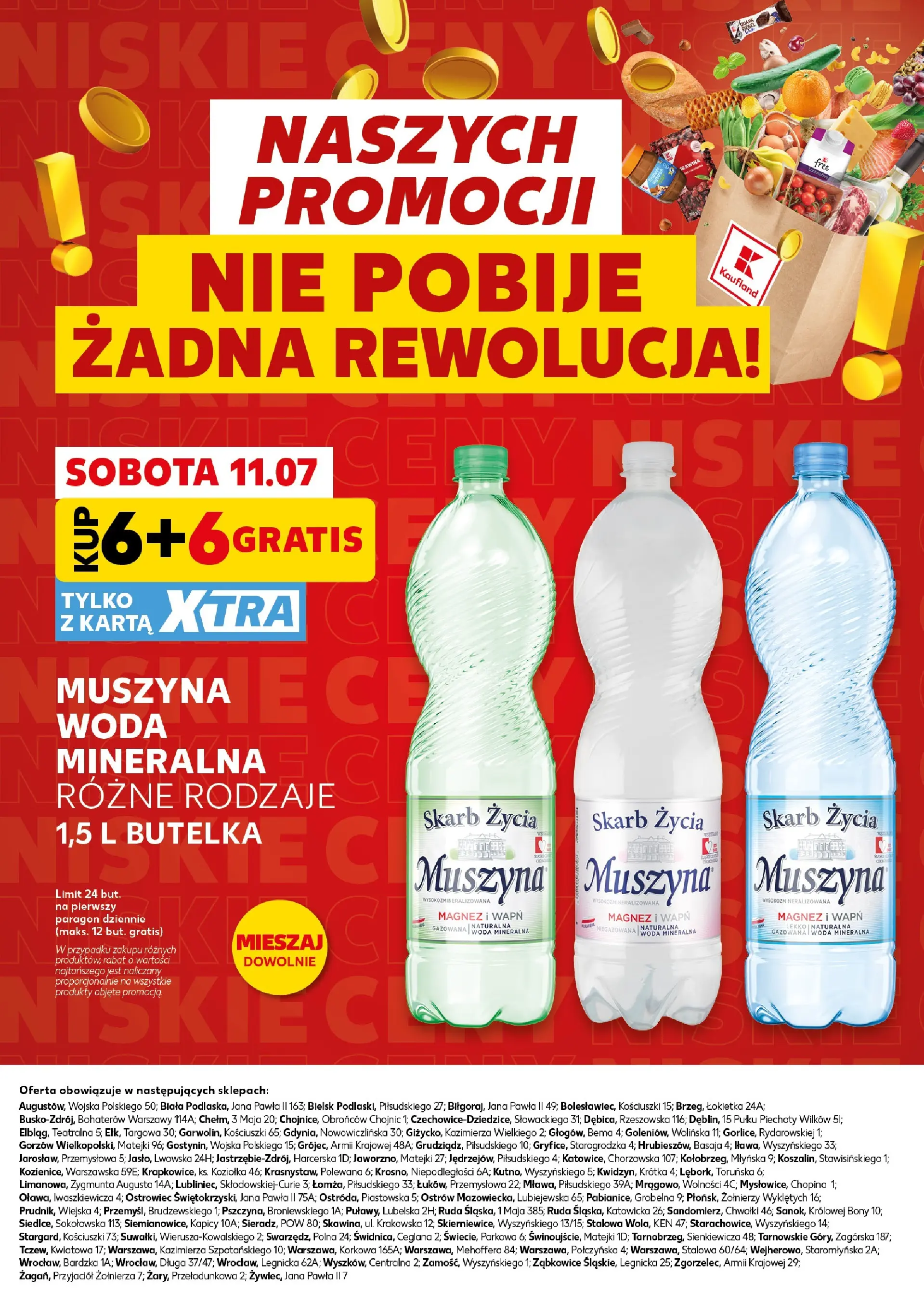 Kaufland gazetka - Super Sobota od 11.07.2026 - od jutra PDF | Strona: 34 | Produkty: Karta, Muszyna Woda, Woda