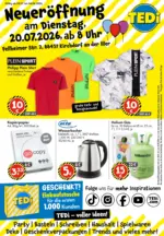 TEDi Discount TEDi Neuer&ouml;ffnung in Kirchdorf an der Iller - bis 30.07.2026