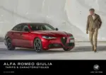 Alfa Romeo Catalogue Alfa Romeo GIULIA - au 31.08.2026