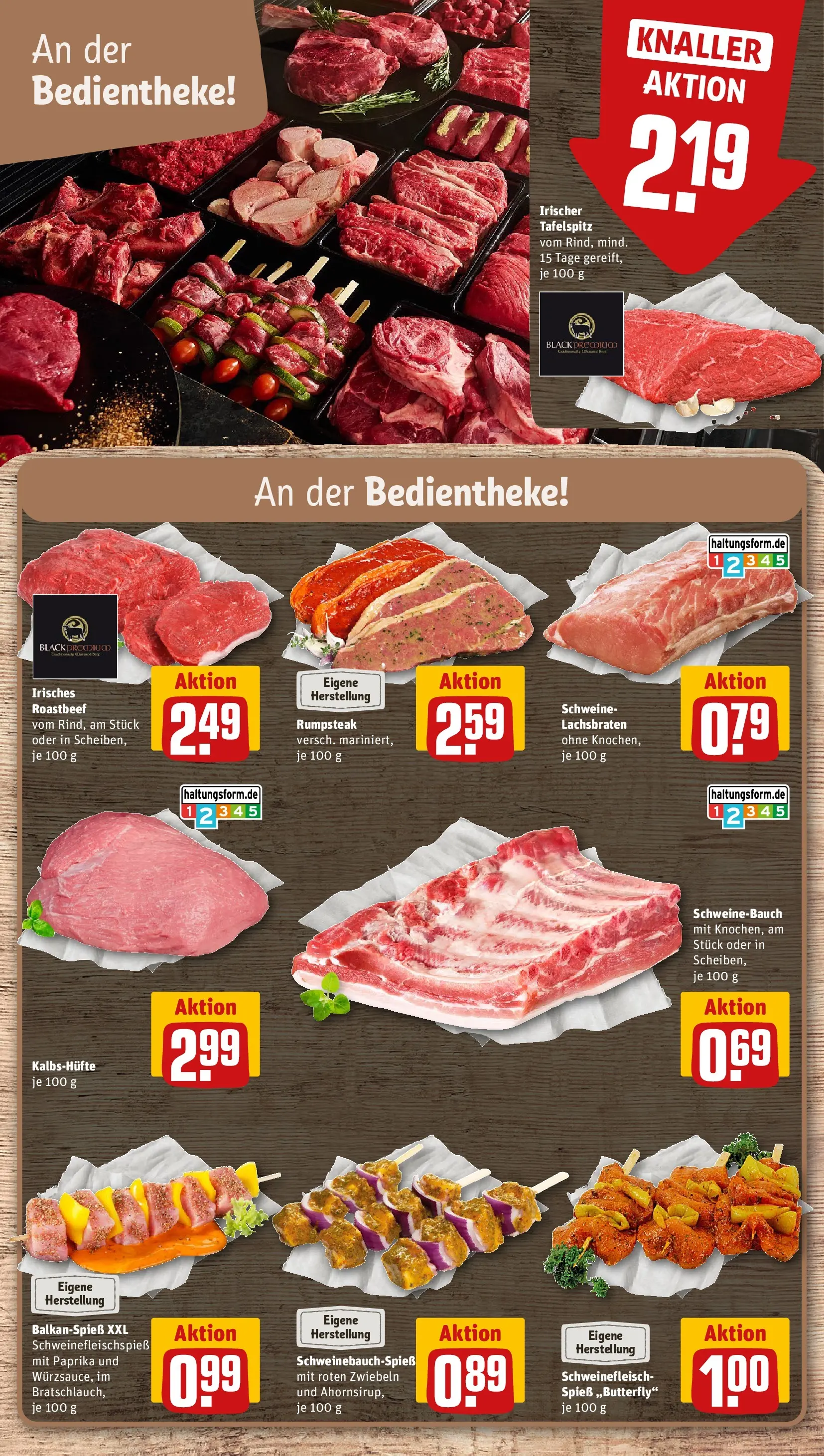 REWE Prospekt ab 13.07.2026 zum Blättern » Angebote | Seite: 8 | Produkte: Schweinebauch, Roastbeef, Paprika, Schweinefleisch