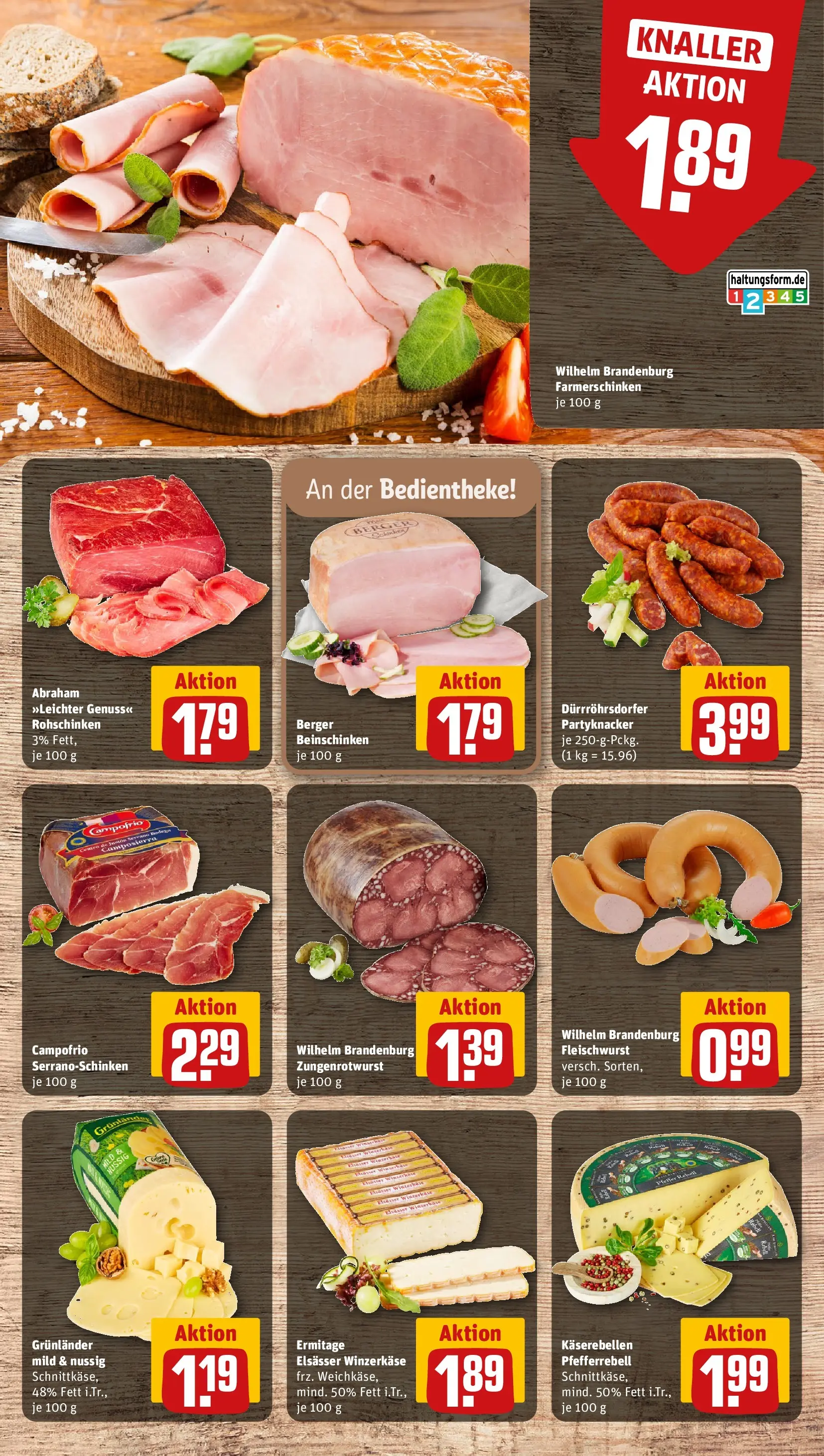 REWE Prospekt ab 13.07.2026 zum Blättern » Angebote | Seite: 9 | Produkte: Grunlander, Pfeffer