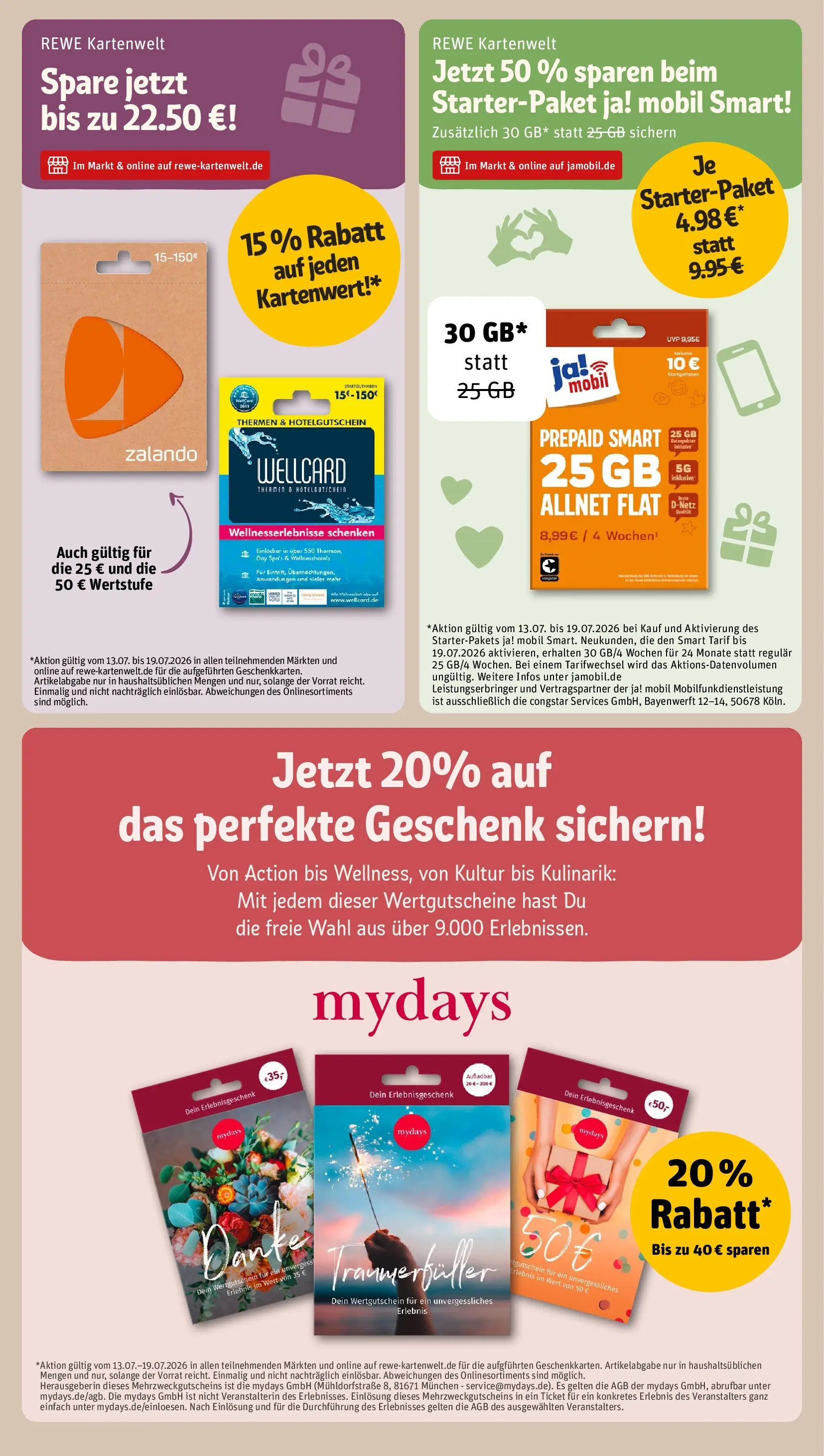 REWE Prospekt ab 12.07.2026 zum Blättern » Angebote | Seite: 27