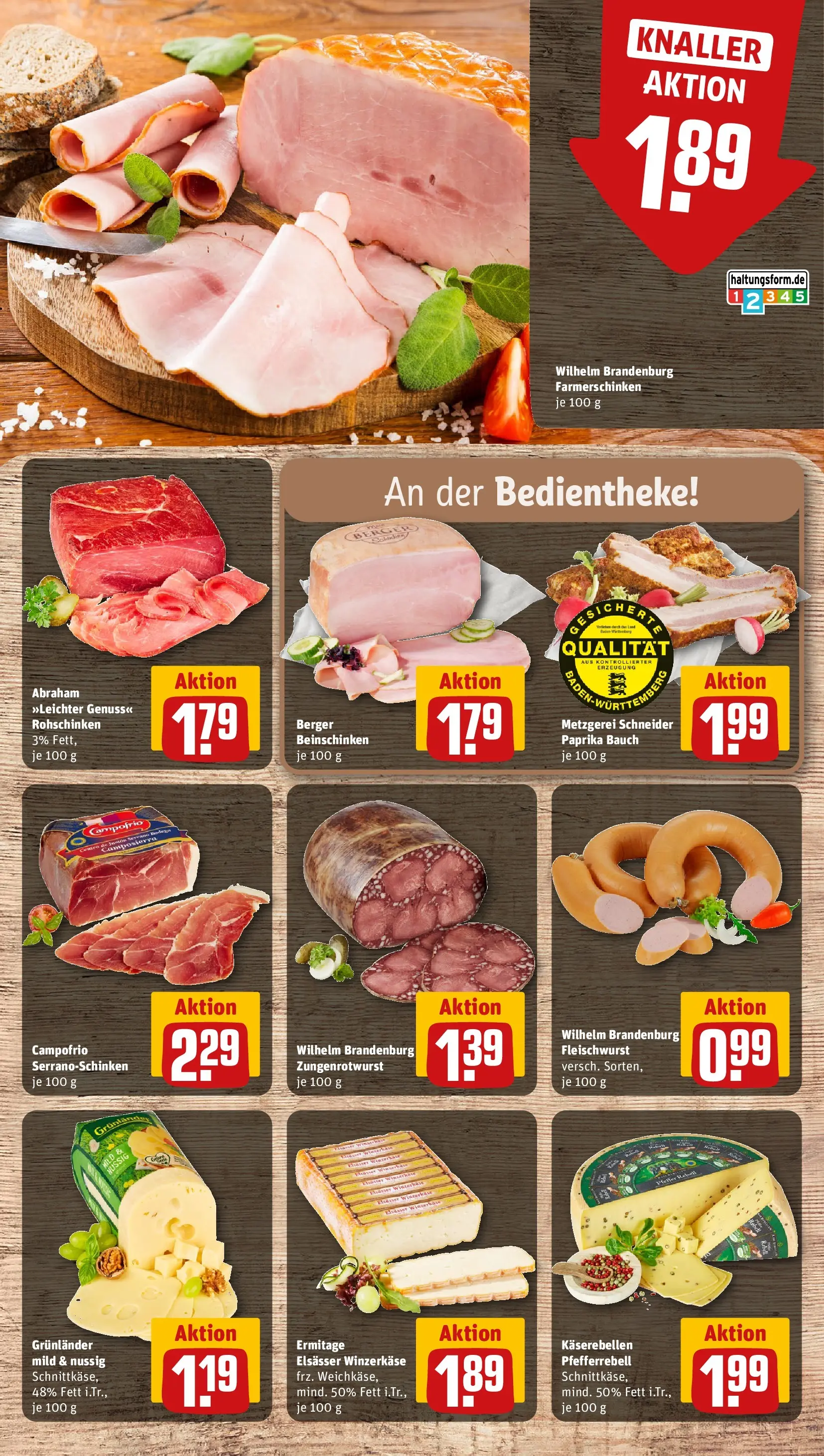 REWE Prospekt ab 12.07.2026 zum Blättern » Angebote | Seite: 9 | Produkte: Paprika, Grunlander, Pfeffer