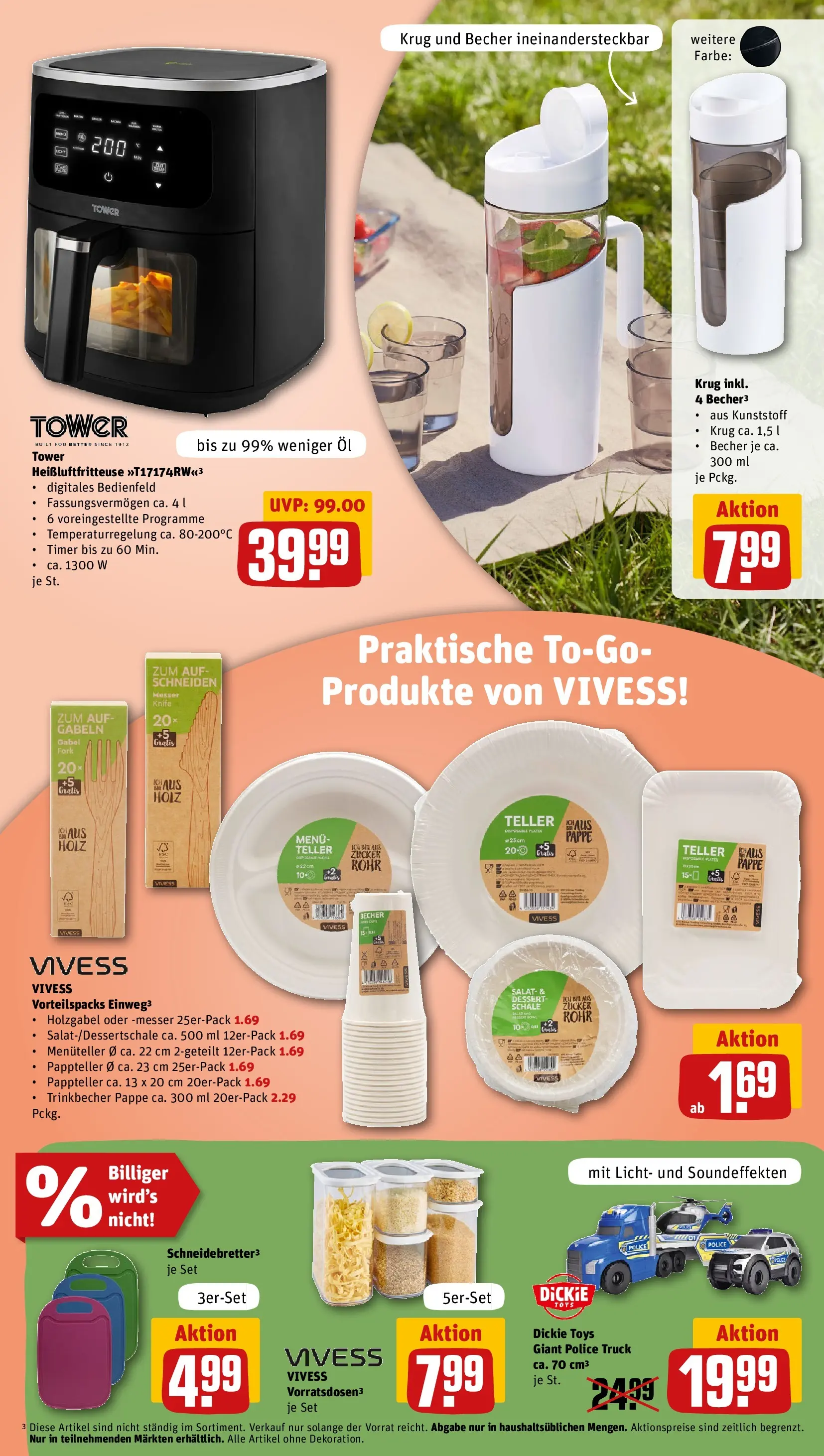 REWE Prospekt ab 12.07.2026 zum Blättern » Angebote | Seite: 25 | Produkte: Öl, Zucker, Heißluftfritteuse, Salat