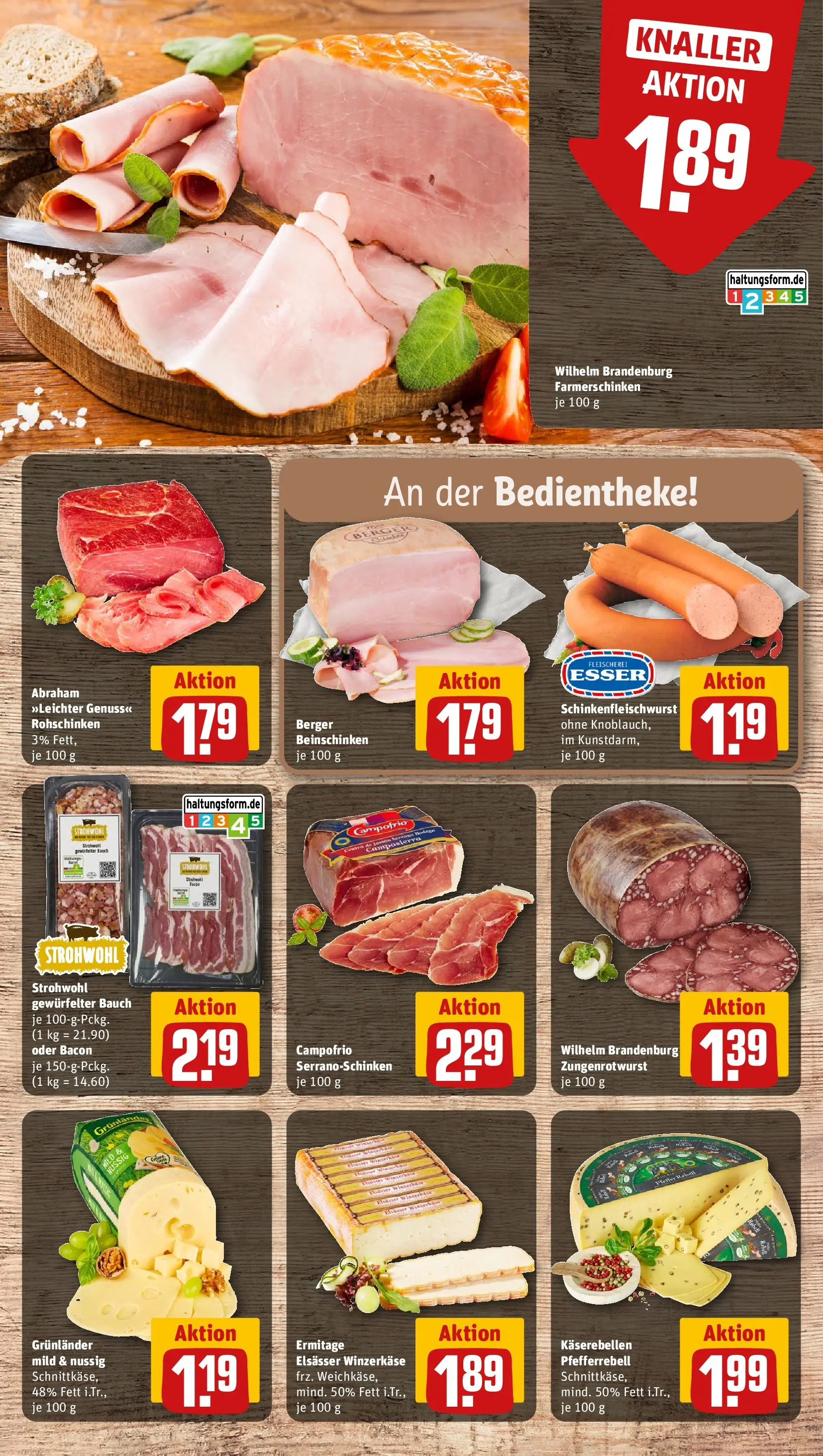 REWE Prospekt ab 13.07.2026 zum Blättern » Angebote | Seite: 9 | Produkte: Grunlander, Pfeffer