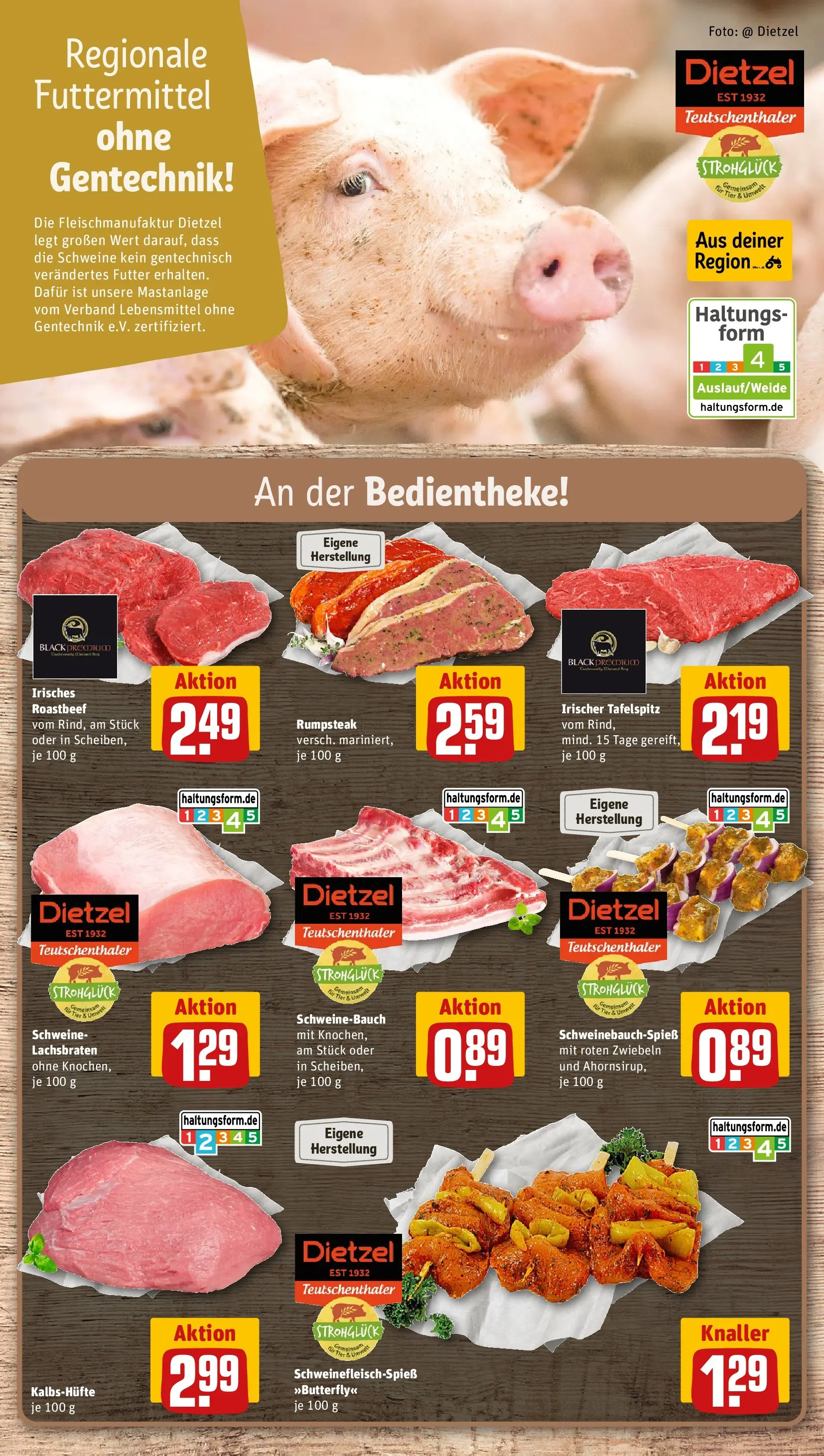 REWE Prospekt ab 13.07.2026 zum Blättern » Angebote | Seite: 8 | Produkte: Rumpsteak, Schweinebauch, Roastbeef, Zwiebeln