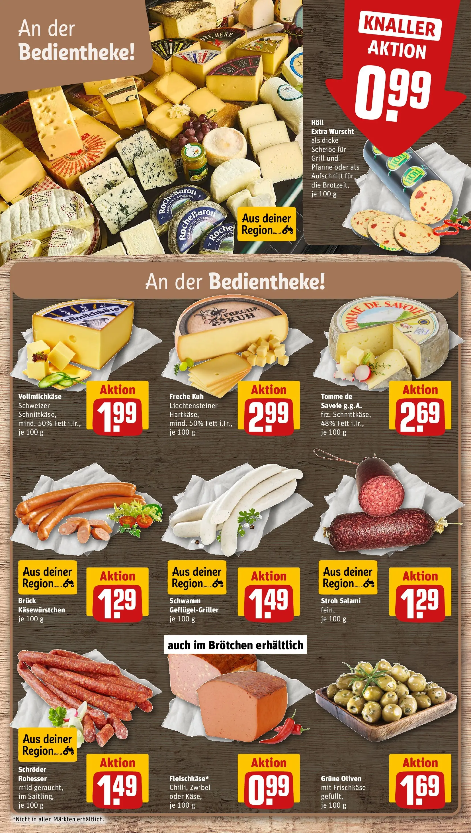 REWE Prospekt ab 13.07.2026 zum Blättern » Angebote | Seite: 11 | Produkte: Grill, Salami, Frischkase
