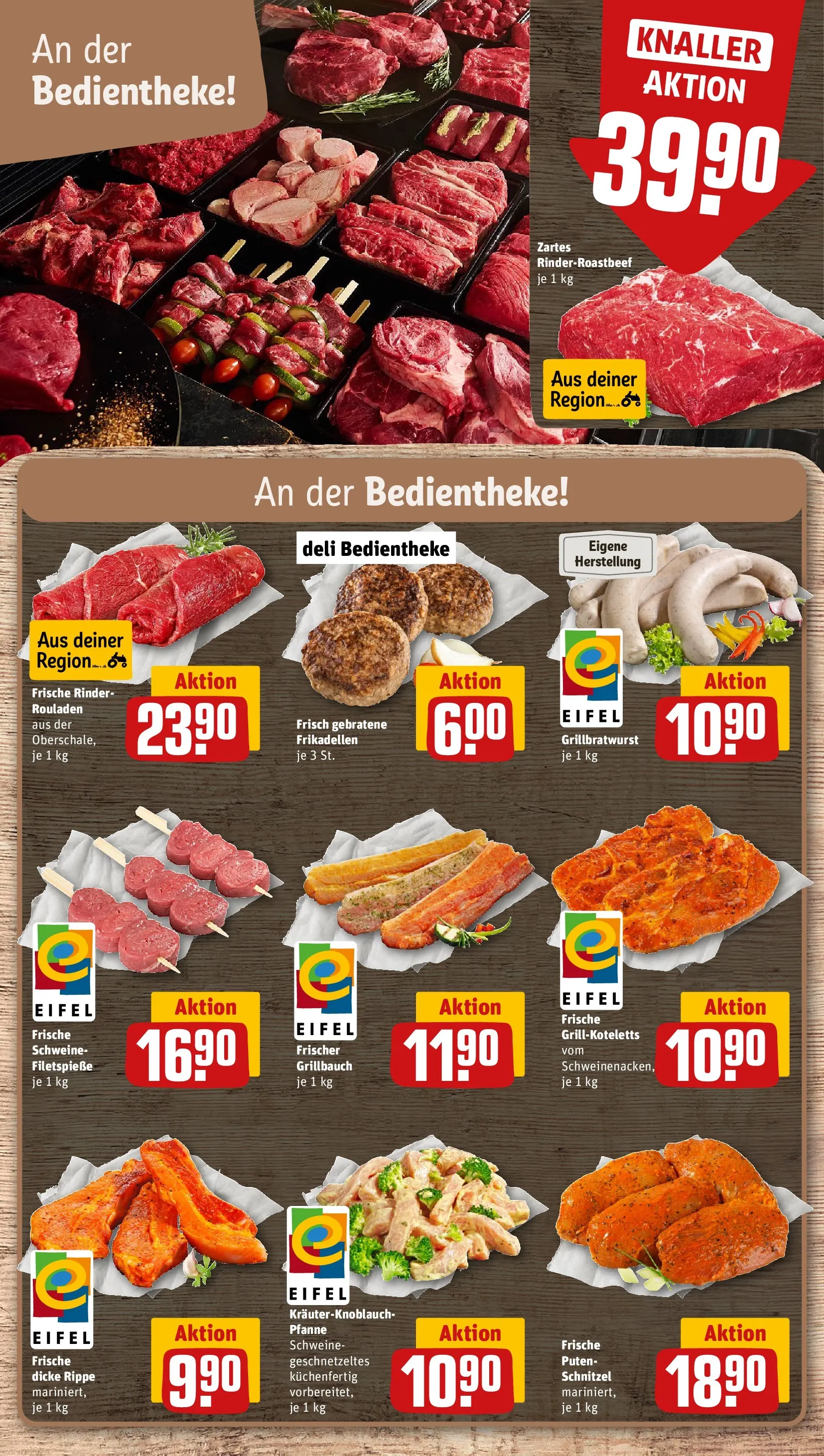 REWE Prospekt ab 13.07.2026 zum Blättern » Angebote | Seite: 8 | Produkte: Schnitzel