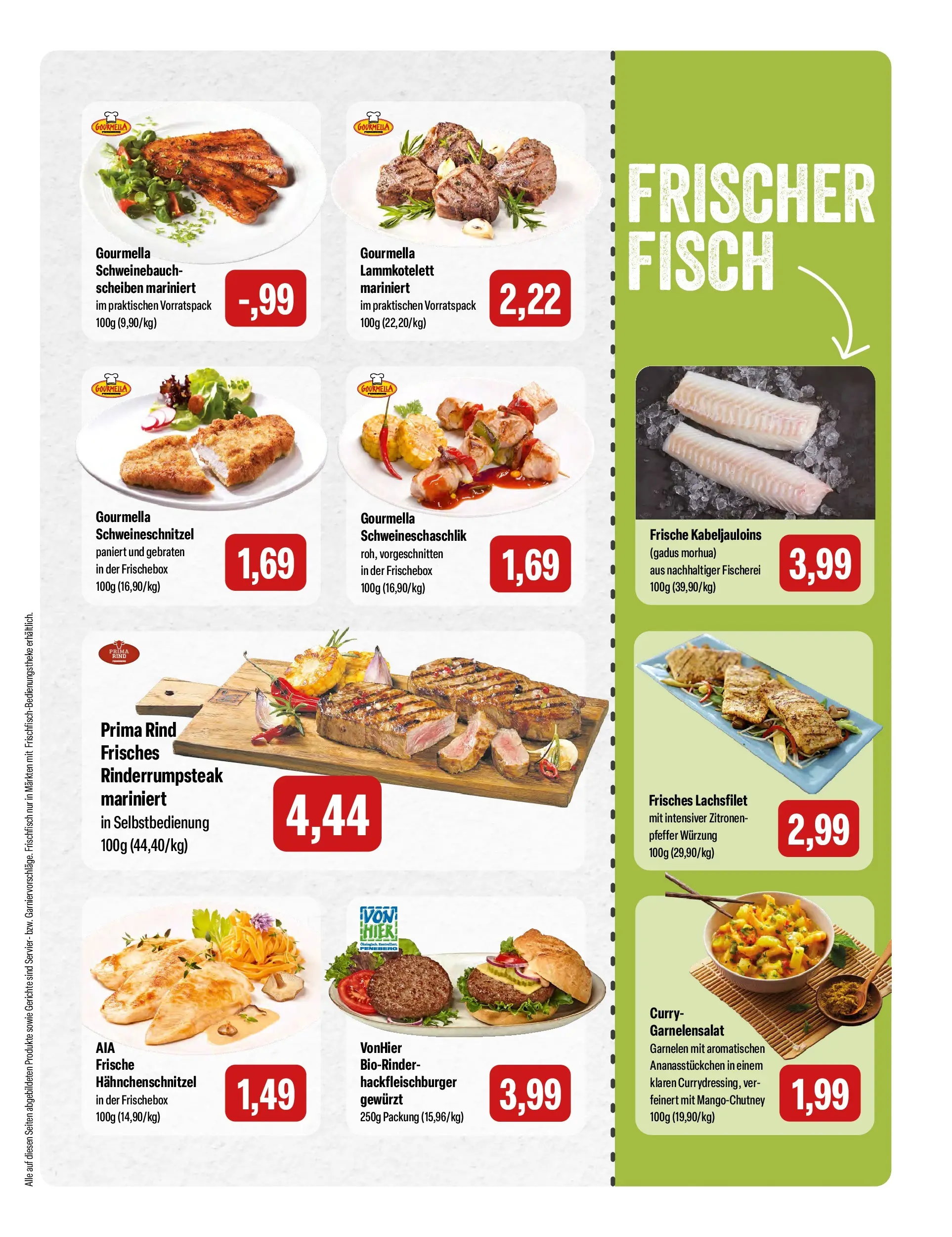 Feneberg Aktuelle Angebote (ab 16.07.2026) zum Blättern | Seite: 3 | Produkte: Schweinebauch, Garnelen, Fisch, Zitronen