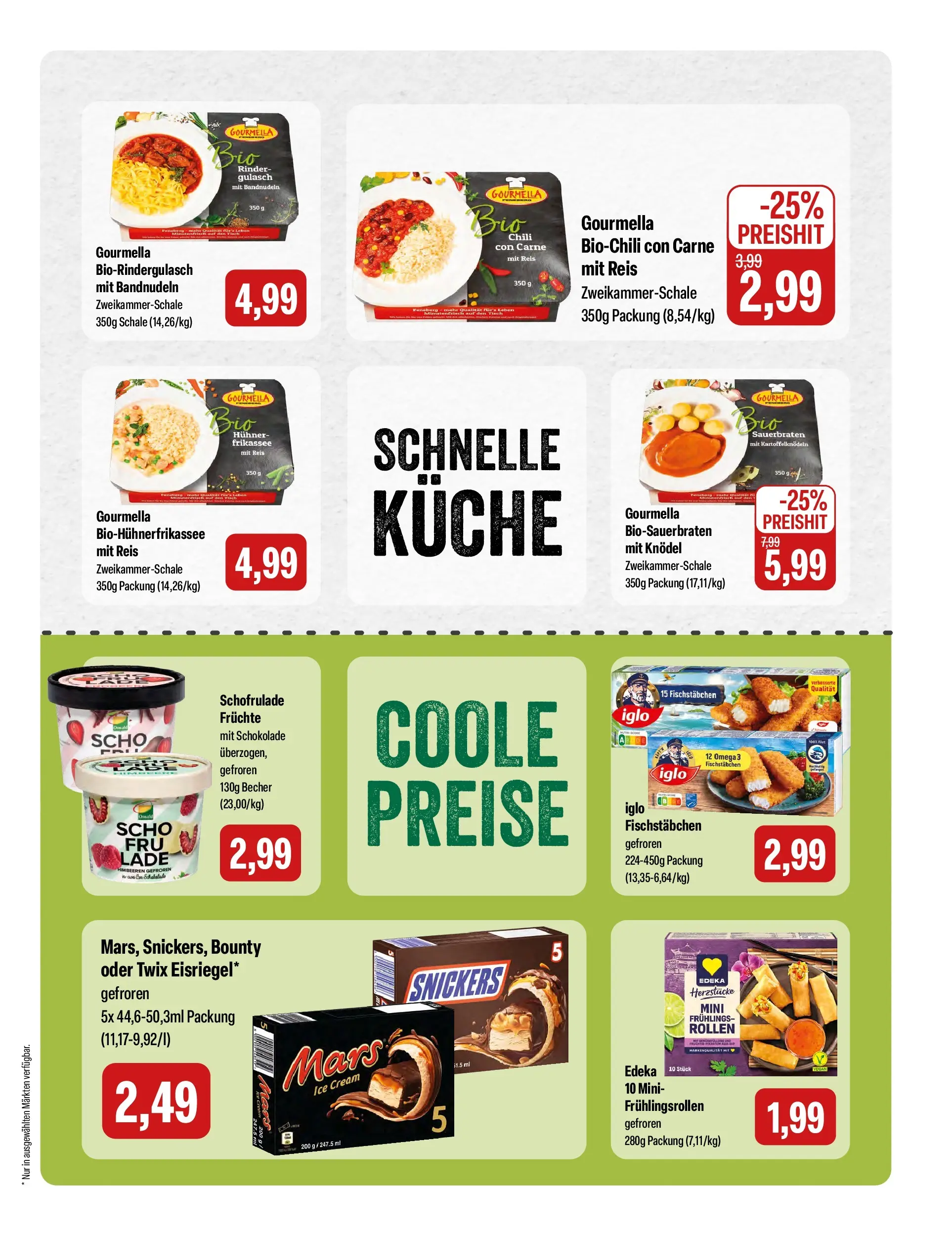 Feneberg Aktuelle Angebote (ab 16.07.2026) zum Blättern | Seite: 13 | Produkte: Mars, Twix, Gulasch, Reis