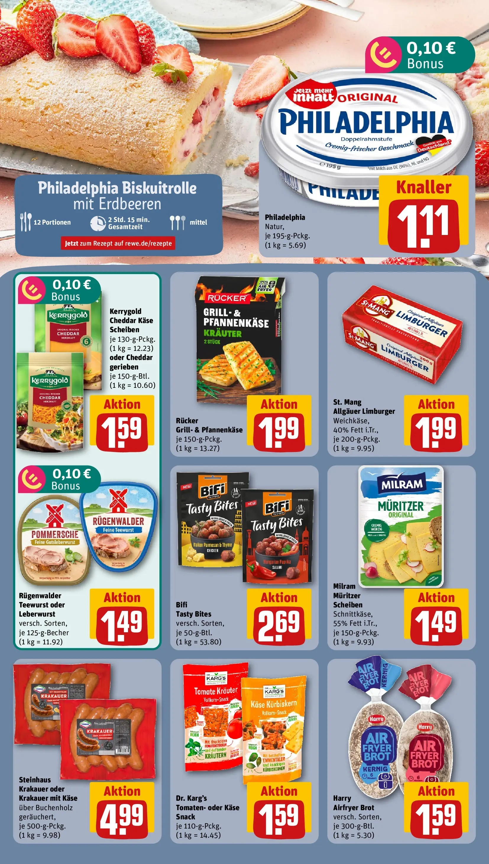 REWE Prospekt ab 13.07.2026 zum Blättern » Angebote | Seite: 10 | Produkte: Grill, Bifi, Tomaten, Paprika