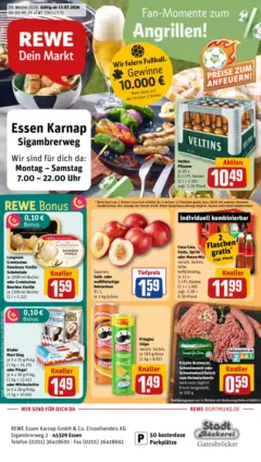 Rewe Prospekt Essen ab 13.07.2026 gültig