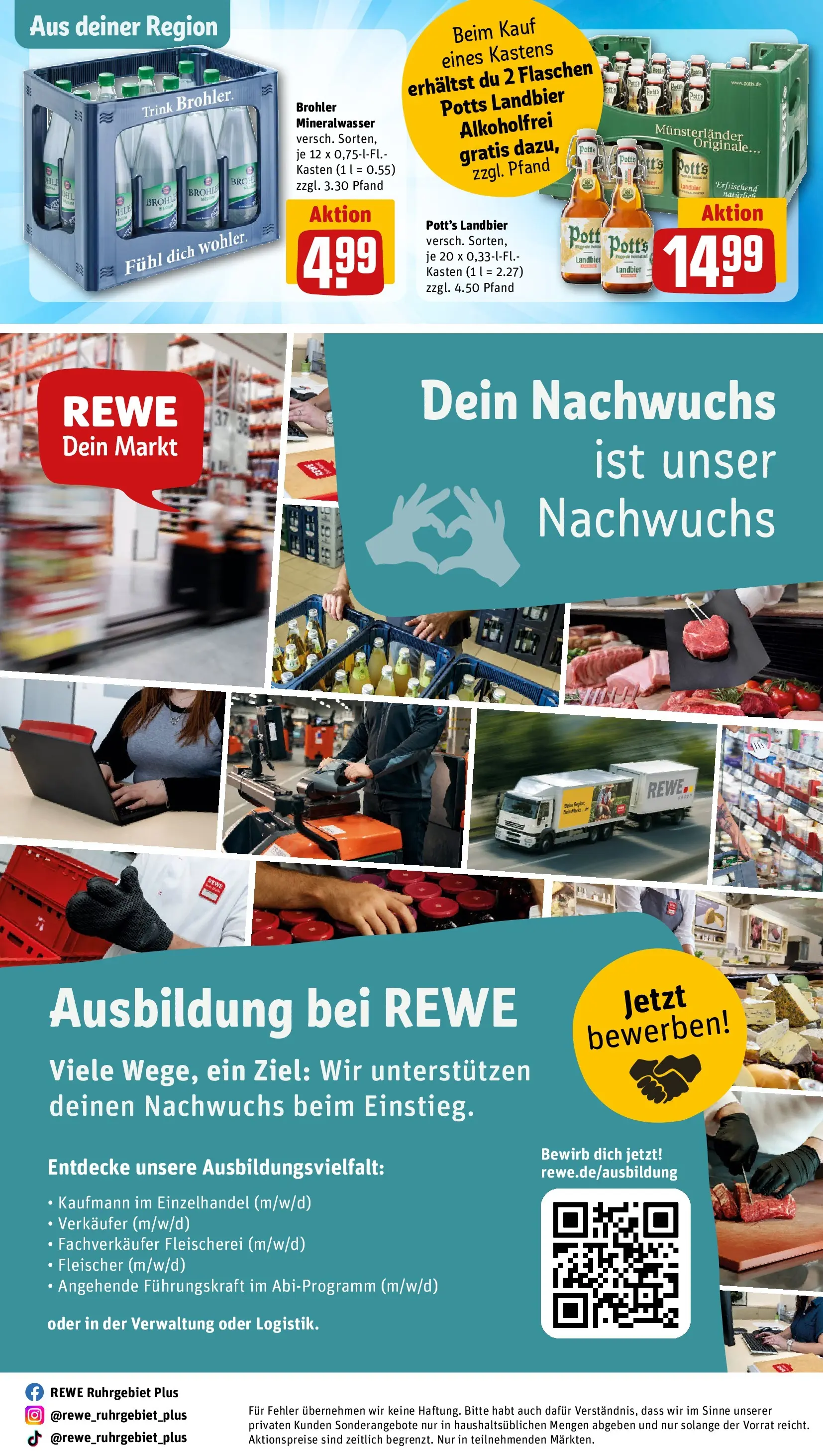 REWE Prospekt ab 13.07.2026 zum Blättern » Angebote | Seite: 28 | Produkte: Mineralwasser