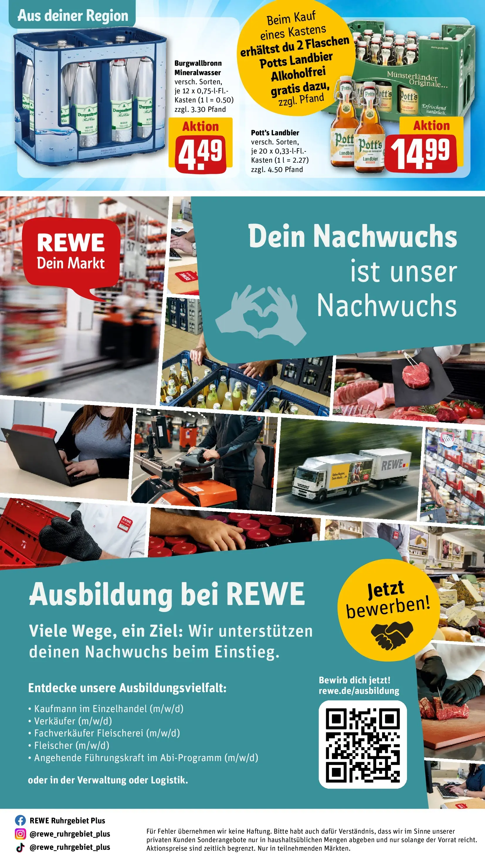 REWE Prospekt ab 13.07.2026 zum Blättern » Angebote | Seite: 28 | Produkte: Mineralwasser