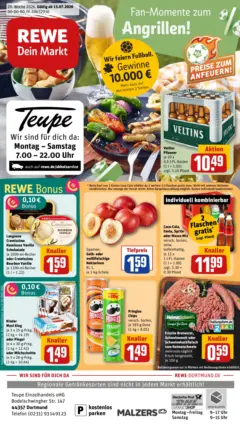 Rewe Prospekt Dortmund ab 13.07.2026 gültig Rewe Prospekt Dortmund ab 13.07.2026 gültig