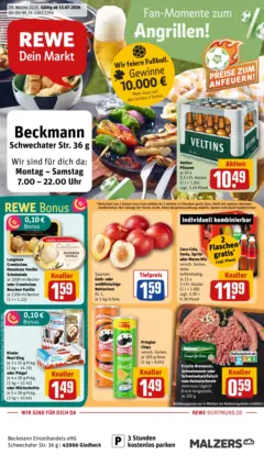 Rewe Prospekt Gladbeck ab 13.07.2026 gültig