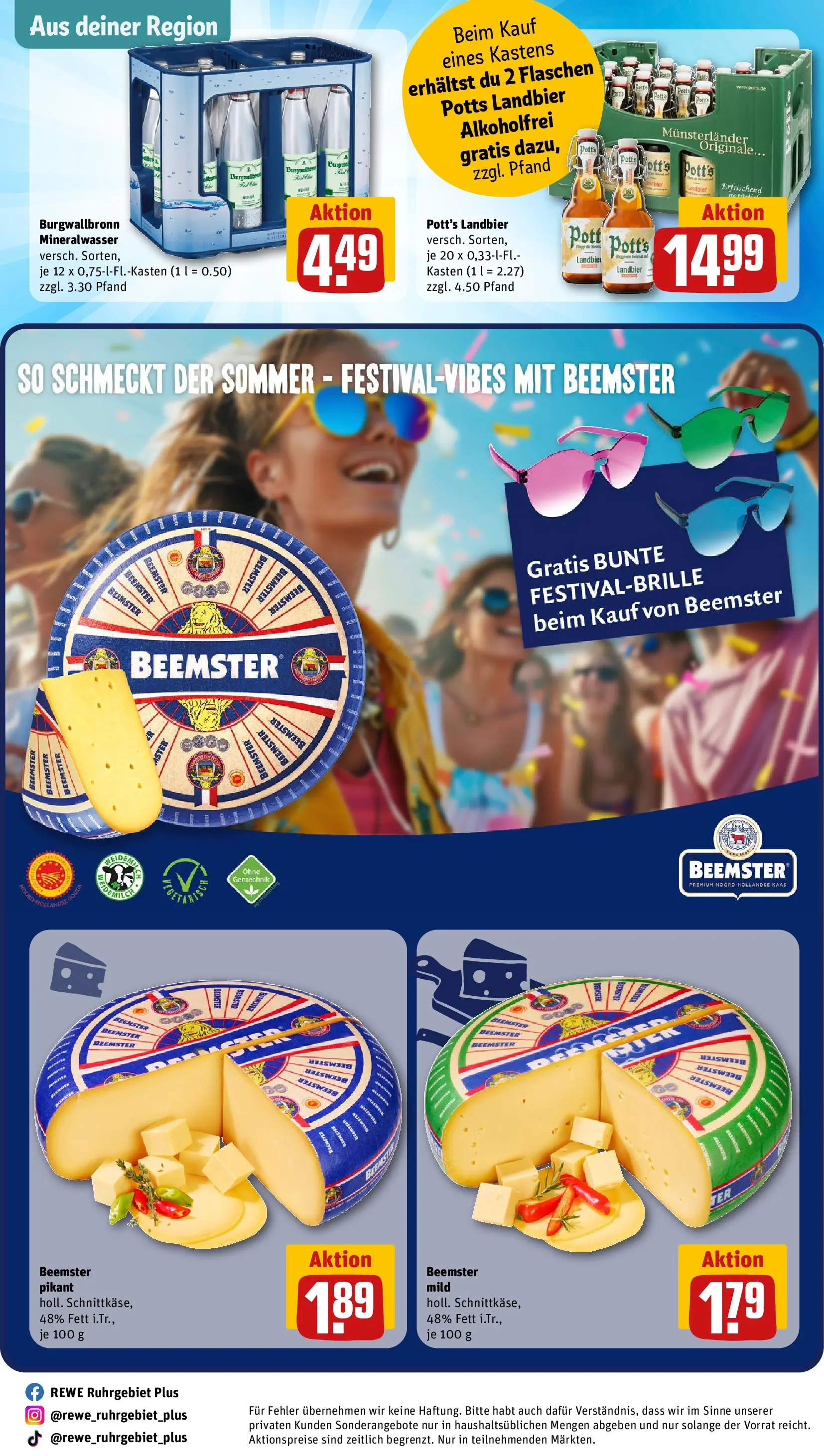 REWE Prospekt ab 13.07.2026 zum Blättern » Angebote | Seite: 28 | Produkte: Mineralwasser