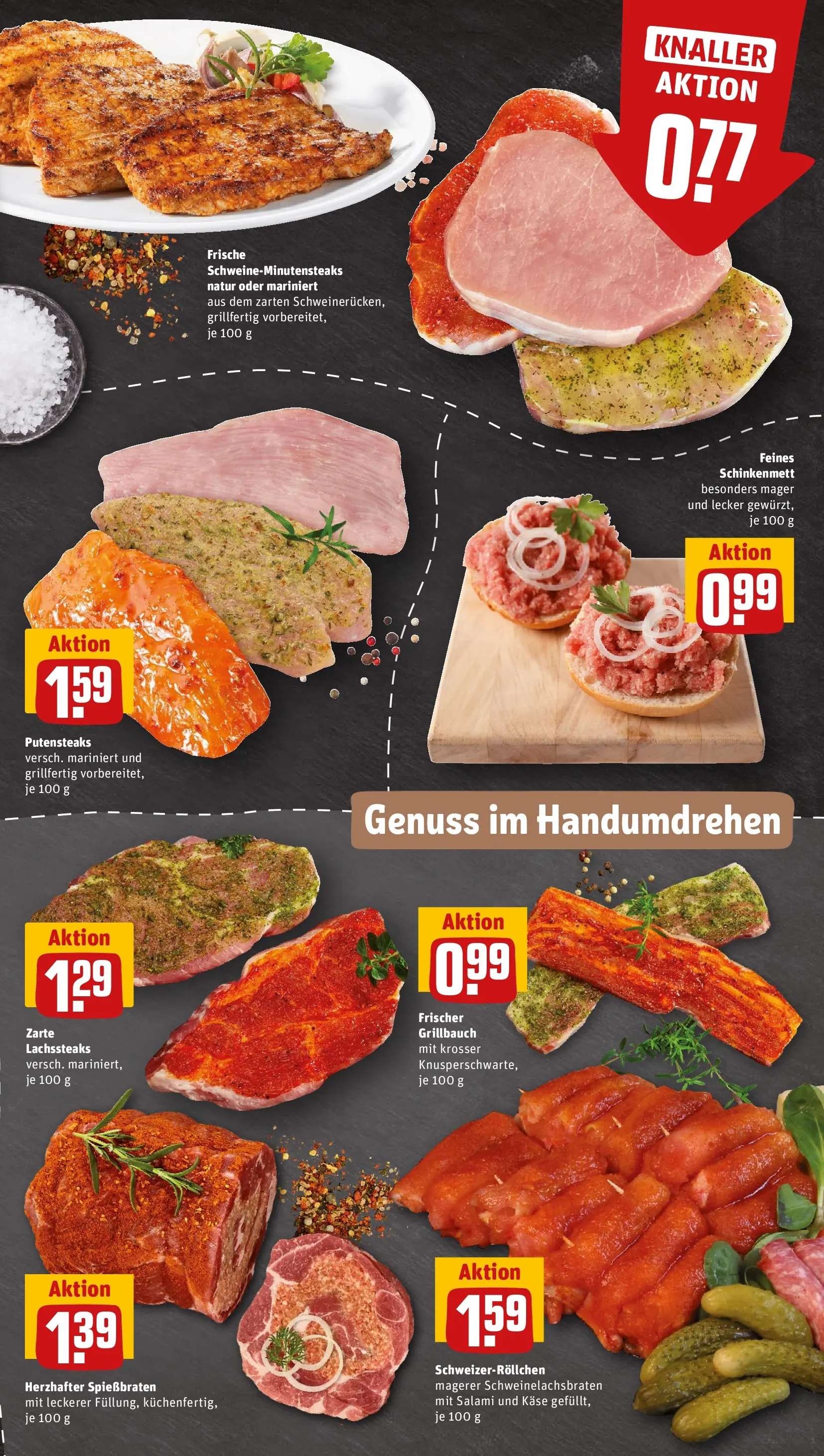 REWE Prospekt ab 13.07.2026 zum Blättern » Angebote | Seite: 7 | Produkte: Käse, Salami