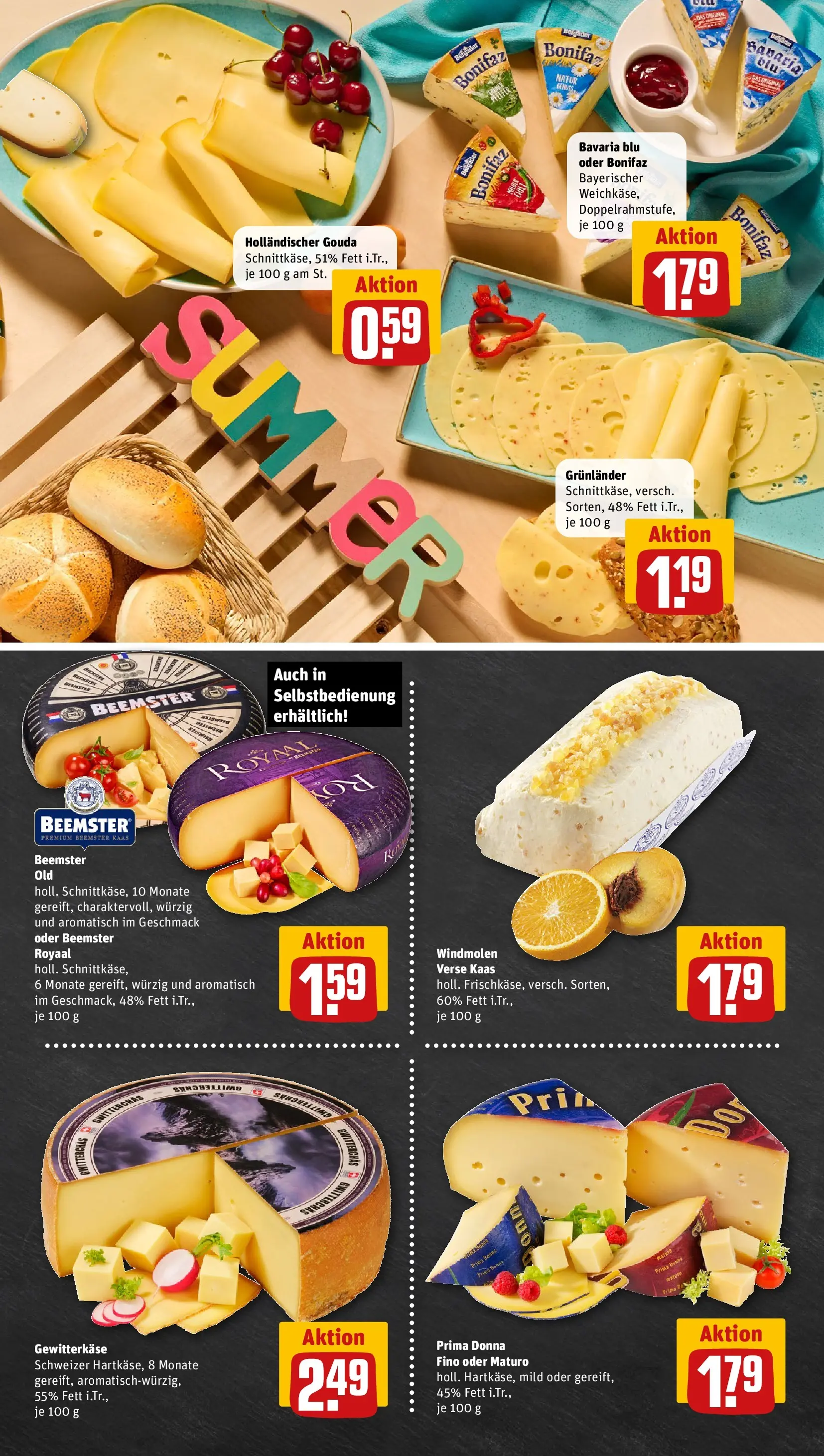 REWE Prospekt ab 13.07.2026 zum Blättern » Angebote | Seite: 9 | Produkte: Gouda, Grunlander