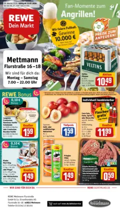 Rewe Prospekt Mettmann ab 13.07.2026 gültig Rewe Prospekt Mettmann ab 13.07.2026 gültig