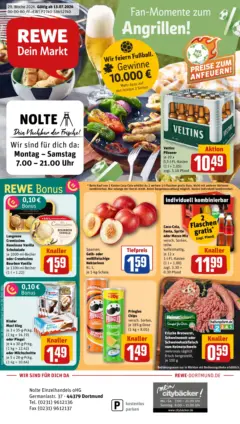 Rewe Prospekt Dortmund ab 13.07.2026 gültig Rewe Prospekt Dortmund ab 13.07.2026 gültig