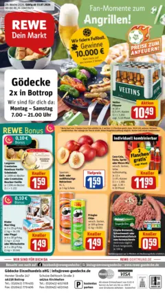 Rewe Prospekt Bottrop ab 13.07.2026 gültig