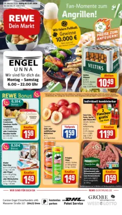 Rewe Prospekt Unna ab 13.07.2026 gültig