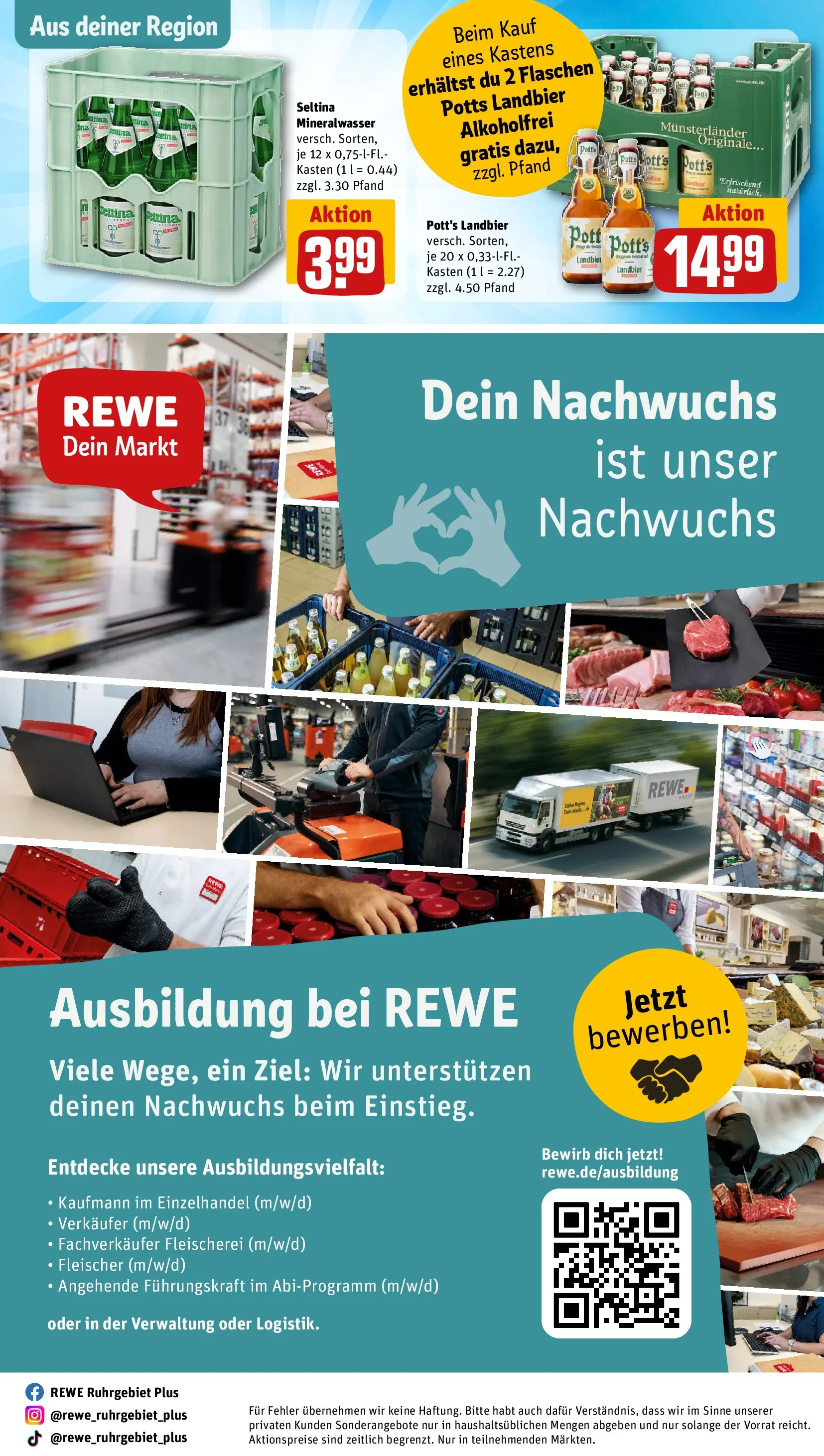 REWE Prospekt ab 13.07.2026 zum Blättern » Angebote | Seite: 30 | Produkte: Mineralwasser