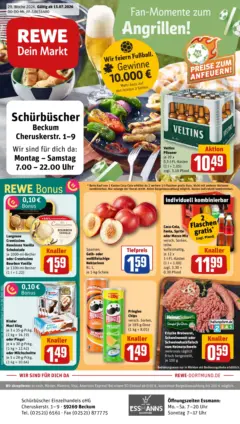 Rewe Prospekt Beckum ab 13.07.2026 gültig