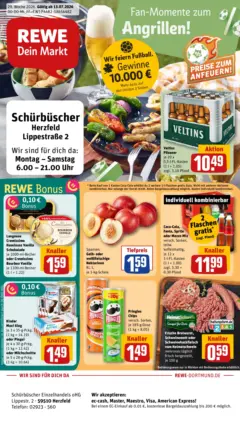 Rewe Prospekt Lippetal ab 13.07.2026 gültig Rewe Prospekt Lippetal ab 13.07.2026 gültig
