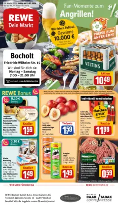 Rewe Prospekt Bocholt ab 13.07.2026 gültig Rewe Prospekt Bocholt ab 13.07.2026 gültig