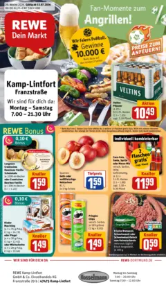 Rewe Prospekt Kamp-Lintfort ab 13.07.2026 gültig