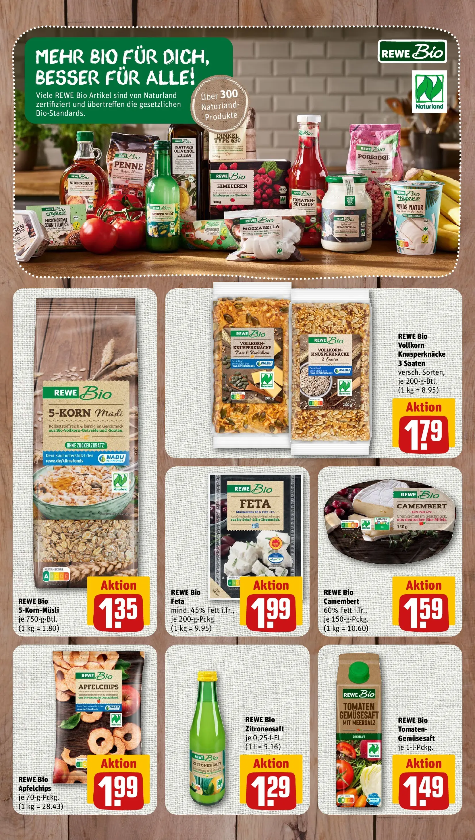REWE Prospekt ab 13.07.2026 zum Blättern » Angebote | Seite: 7 | Produkte: Himbeeren, Feta, Mozzarella, Tomaten