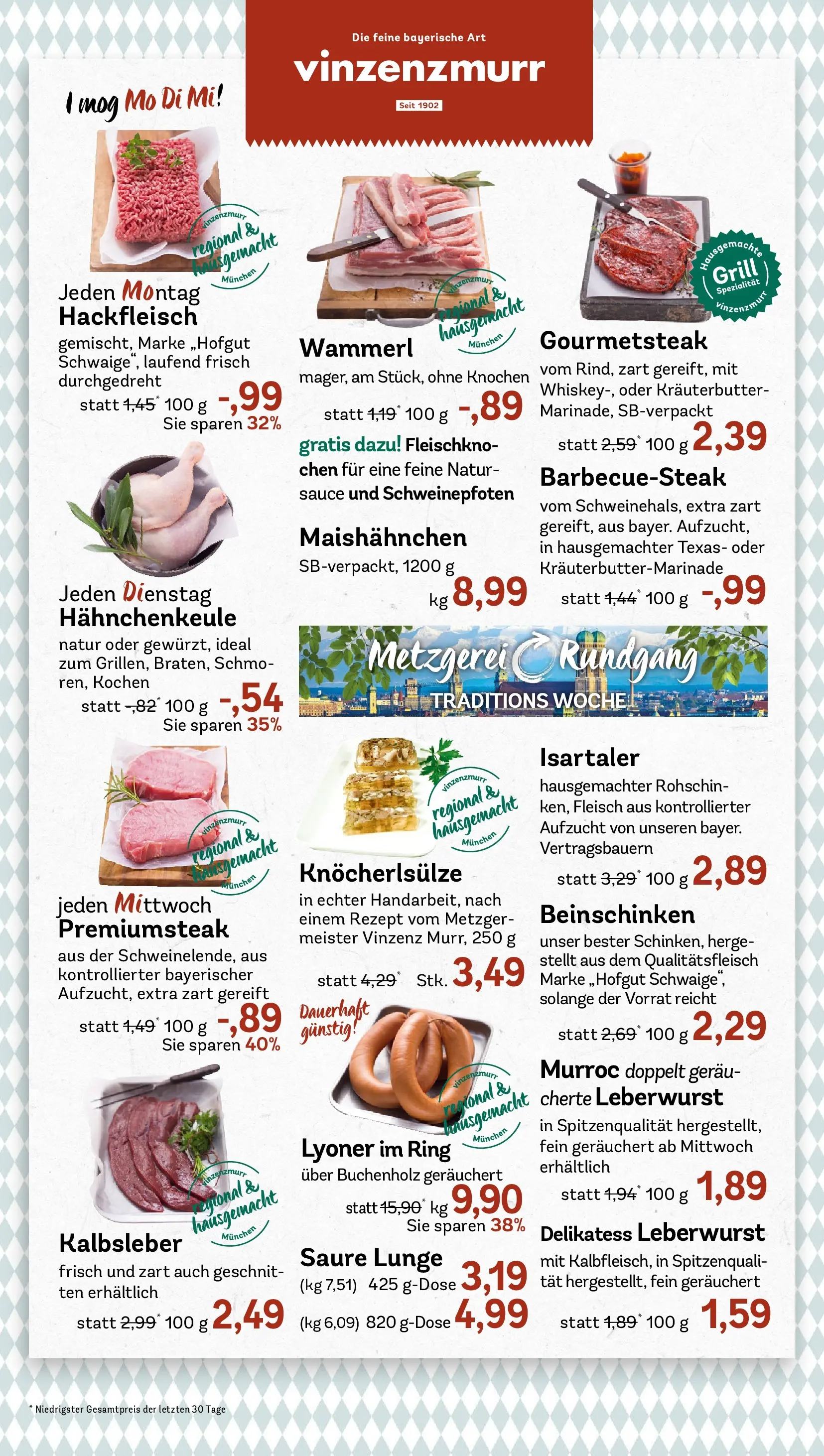 REWE Prospekt ab 13.07.2026 zum Blättern » Angebote | Seite: 8 | Produkte: Grill, Kalbsleber, Fleisch, Hackfleisch