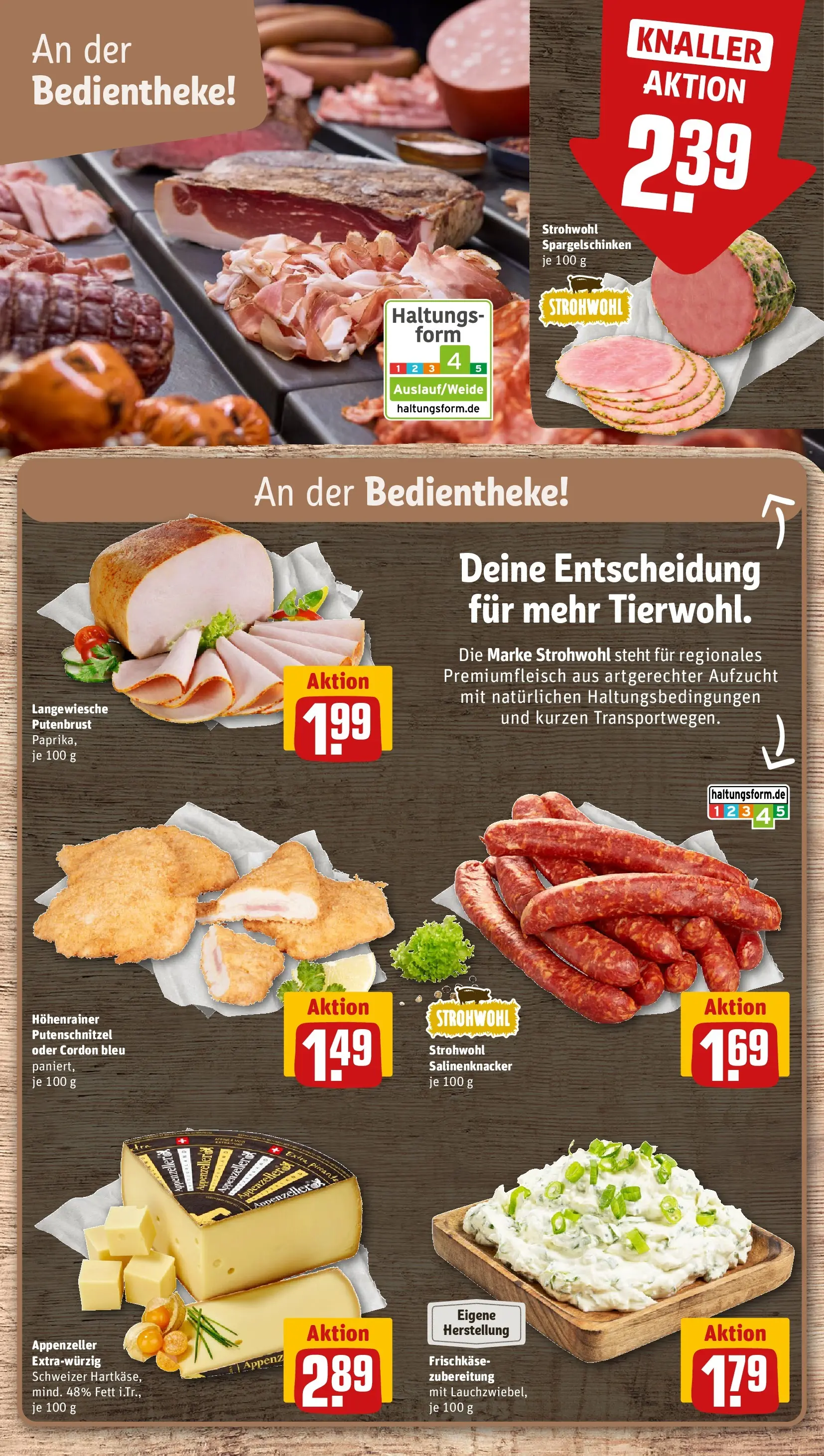 REWE Prospekt ab 13.07.2026 zum Blättern » Angebote | Seite: 10 | Produkte: Putenschnitzel, Frischkase