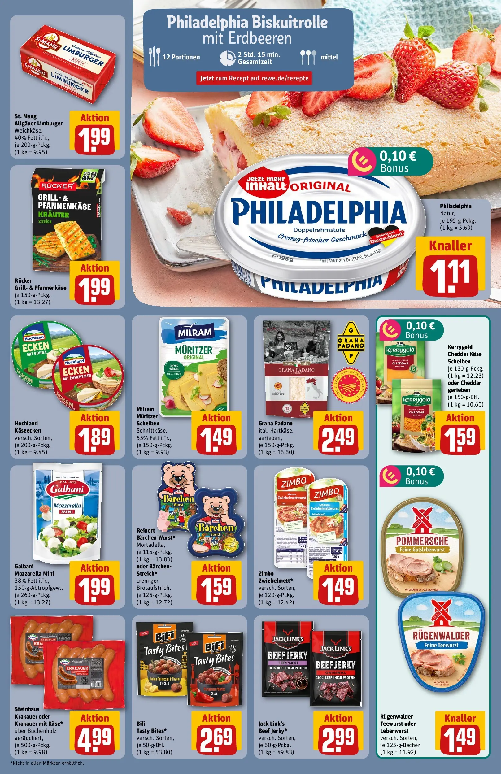 REWE Prospekt ab 13.07.2026 zum Blättern » Angebote | Seite: 17 | Produkte: Grill, Milch, Gouda, Wurst