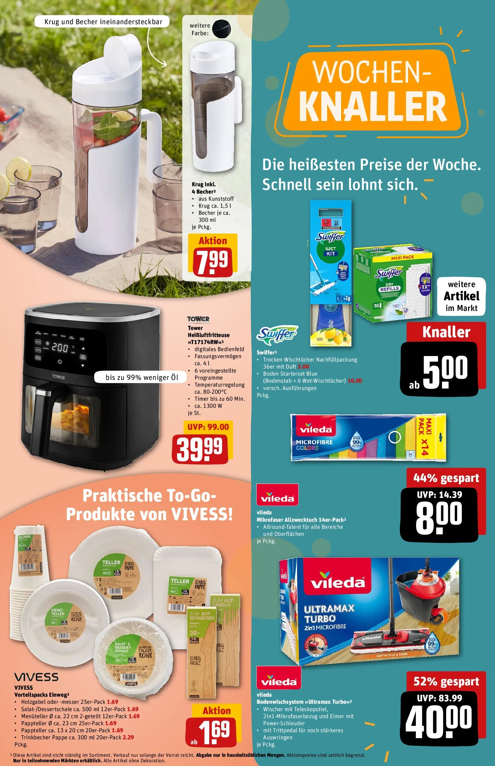 REWE Prospekt ab 13.07.2026 zum Blättern » Angebote | Seite: 29 | Produkte: Duft, Zucker, Swiffer, Salat