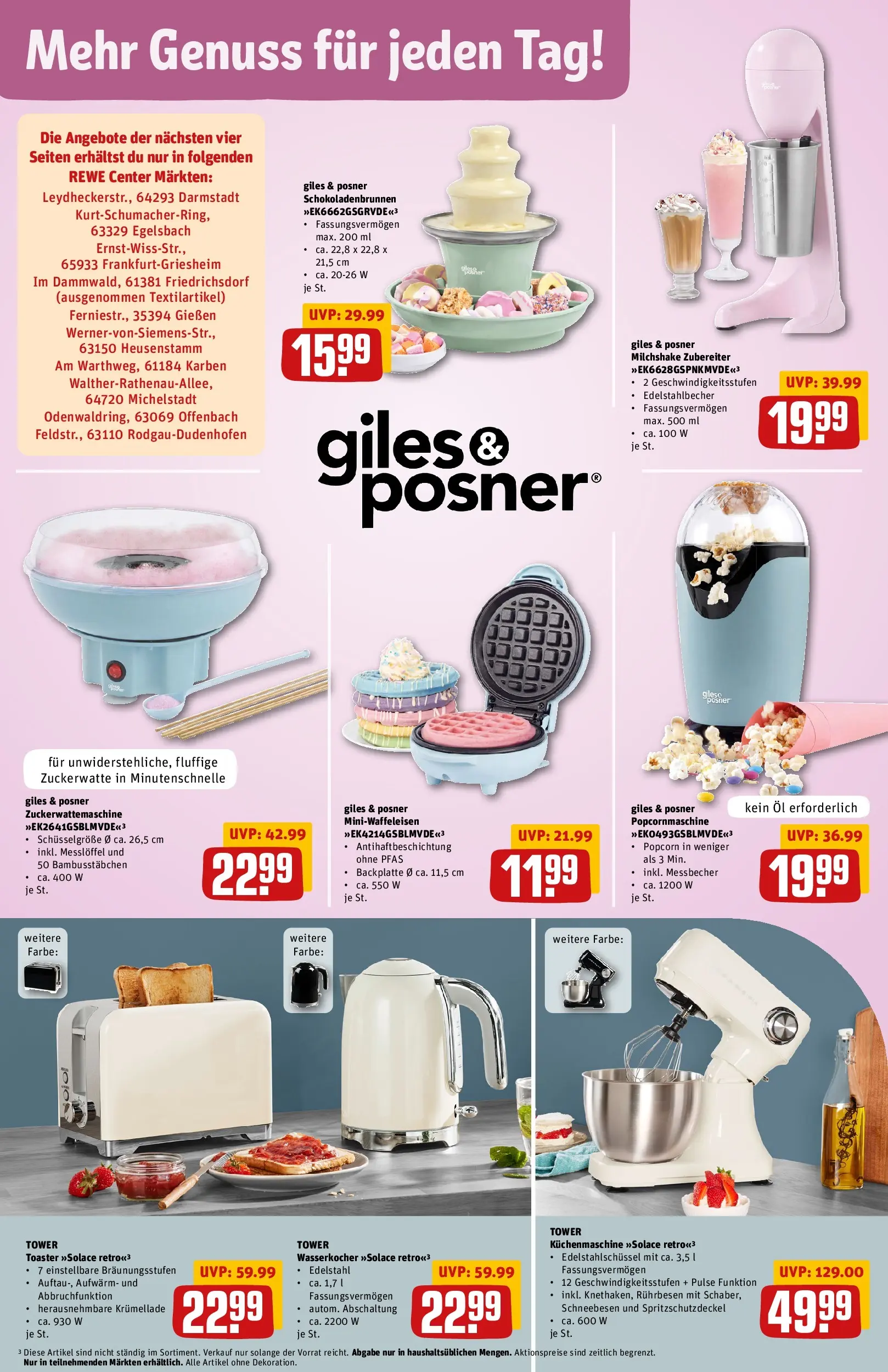 REWE Prospekt ab 13.07.2026 zum Blättern » Angebote | Seite: 30 | Produkte: Wasserkocher, Rührbesen, Toaster, Öl