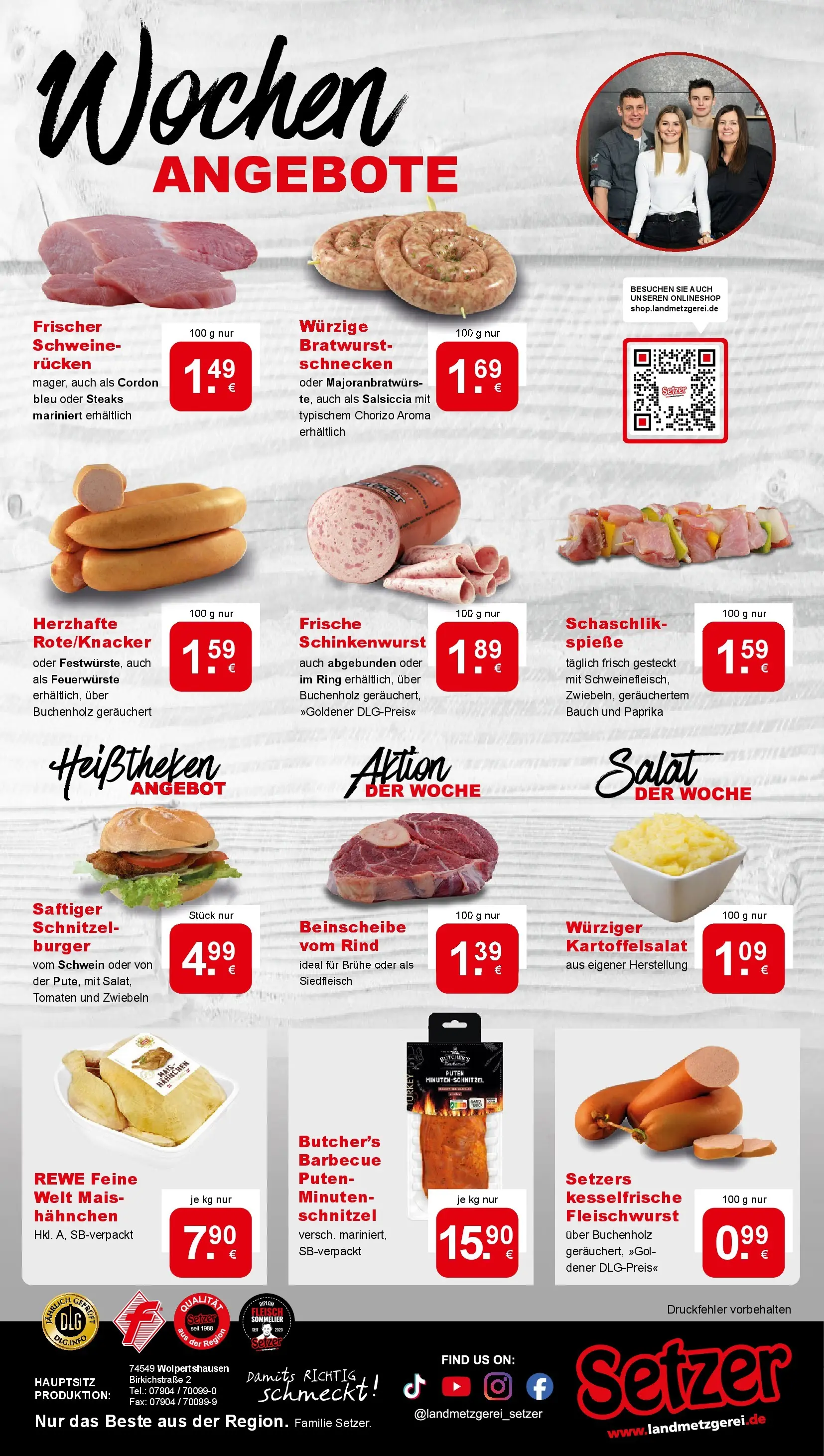 REWE Prospekt ab 13.07.2026 zum Blättern » Angebote | Seite: 8 | Produkte: Tomaten, Zwiebeln, Fleisch, Salat