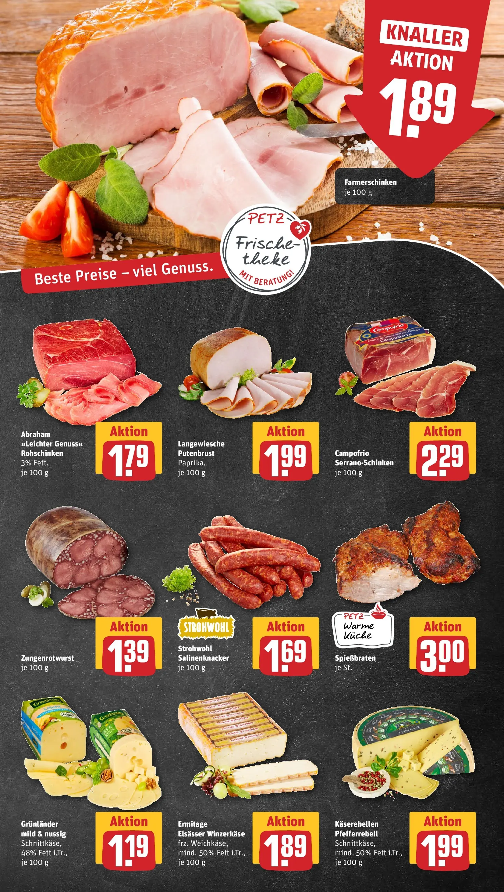 REWE Prospekt ab 13.07.2026 zum Blättern » Angebote | Seite: 9 | Produkte: Küche, Grunlander