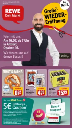 Rewe Prospekt Altdorf ab 13.07.2026 gültig