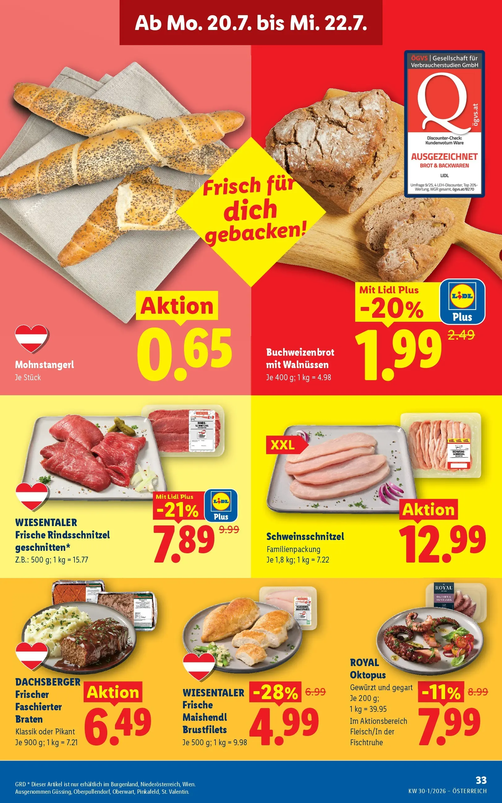 Lidl - Lidl ab 15.07.2026 - Angebote ab donnerstag | Seite: 40 | Produkte: Brot