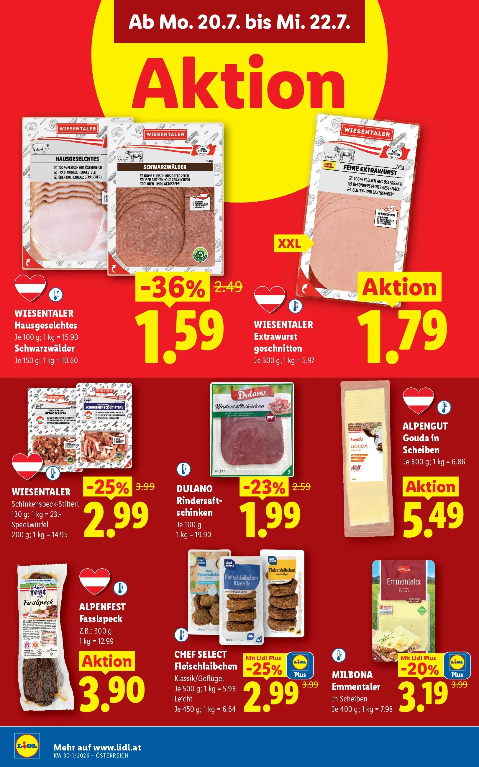 Lidl - Lidl ab 15.07.2026 - Angebote ab donnerstag | Seite: 41 | Produkte: Schinken