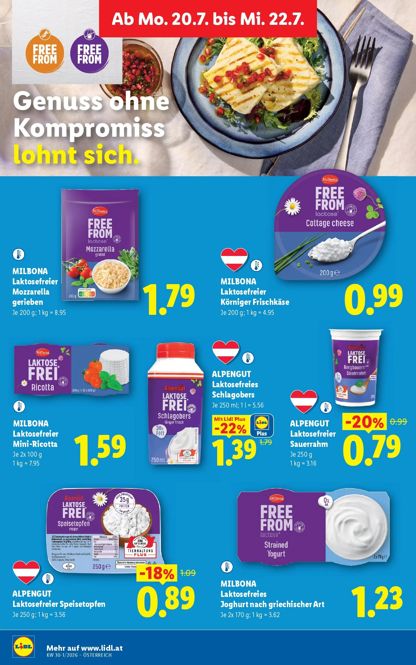 Lidl - Lidl ab 15.07.2026 - Angebote ab donnerstag | Seite: 45 | Produkte: Joghurt, Sauerrahm